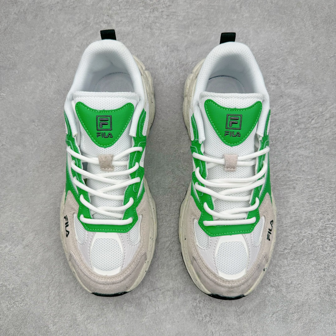 图片[2]-FILA FUSION Fluid 斐乐摩登潮牌防滑耐磨轻便运动鞋 FUSION 系列传承了 FILA 的百年基因，融入年轻运动及潮流文化，成为引领变革、创新突破的一代。以“1+N” 的跨界合作模式重现经典的同时创造经典。带来最出其不意的跨界合作惊喜。同时，FILAFUSION把FILA 的 DNA 融入到定制体验里，你可以随心制造厲于你的产品。FILA FUSION 的鞋家族涵盖了老爹鞋、跑步鞋、网球鞋、季节款。风格复古新潮，满足了时尚人士出行及各类运动的搭配需求，成为当下年轻人筷拥的鞋类品牌之一。FILA FUSION 走进年轻人的世界，通过年轻人运动，街舞，滑板，篮球，展现 FILA FUSION 的潮流态度和年轻文化。FILA FUSION 认为末来属于引领变革、创新突破的年轻一代，让我们一起构成 FILA 未来的蓝图吧！尺码：35.5 36 36.5 37.5 38 38.5 39 40 40.5 41 42 42.5 43 44 44.5 45 45.5-选品中心