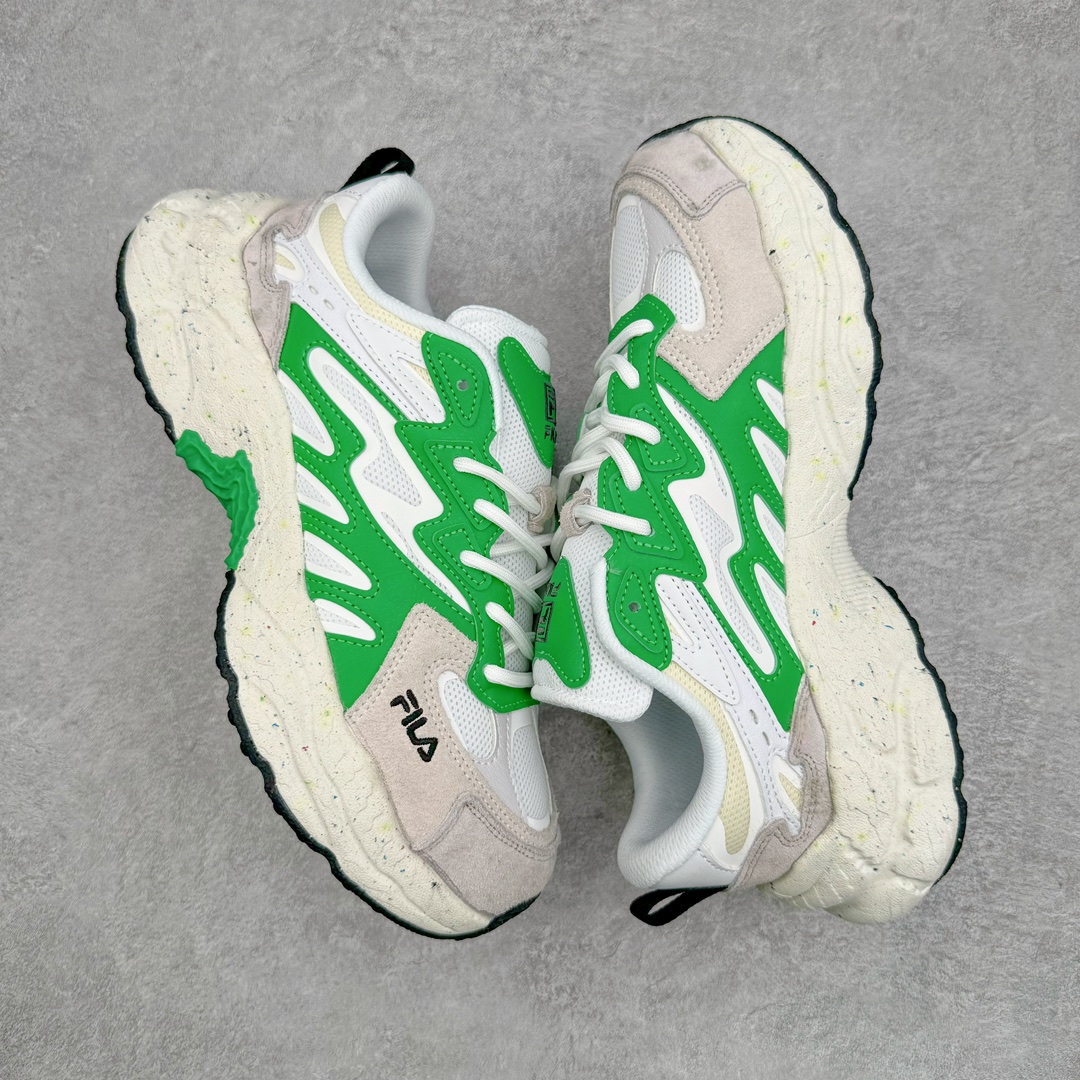 图片[3]-FILA FUSION Fluid 斐乐摩登潮牌防滑耐磨轻便运动鞋 FUSION 系列传承了 FILA 的百年基因，融入年轻运动及潮流文化，成为引领变革、创新突破的一代。以“1+N” 的跨界合作模式重现经典的同时创造经典。带来最出其不意的跨界合作惊喜。同时，FILAFUSION把FILA 的 DNA 融入到定制体验里，你可以随心制造厲于你的产品。FILA FUSION 的鞋家族涵盖了老爹鞋、跑步鞋、网球鞋、季节款。风格复古新潮，满足了时尚人士出行及各类运动的搭配需求，成为当下年轻人筷拥的鞋类品牌之一。FILA FUSION 走进年轻人的世界，通过年轻人运动，街舞，滑板，篮球，展现 FILA FUSION 的潮流态度和年轻文化。FILA FUSION 认为末来属于引领变革、创新突破的年轻一代，让我们一起构成 FILA 未来的蓝图吧！尺码：35.5 36 36.5 37.5 38 38.5 39 40 40.5 41 42 42.5 43 44 44.5 45 45.5-选品中心