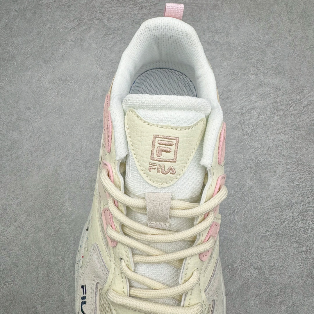 图片[5]-FILA FUSION Fluid 斐乐摩登潮牌防滑耐磨轻便运动鞋 FUSION 系列传承了 FILA 的百年基因，融入年轻运动及潮流文化，成为引领变革、创新突破的一代。以“1+N” 的跨界合作模式重现经典的同时创造经典。带来最出其不意的跨界合作惊喜。同时，FILAFUSION把FILA 的 DNA 融入到定制体验里，你可以随心制造厲于你的产品。FILA FUSION 的鞋家族涵盖了老爹鞋、跑步鞋、网球鞋、季节款。风格复古新潮，满足了时尚人士出行及各类运动的搭配需求，成为当下年轻人筷拥的鞋类品牌之一。FILA FUSION 走进年轻人的世界，通过年轻人运动，街舞，滑板，篮球，展现 FILA FUSION 的潮流态度和年轻文化。FILA FUSION 认为末来属于引领变革、创新突破的年轻一代，让我们一起构成 FILA 未来的蓝图吧！尺码：35.5 36 36.5 37.5 38 38.5 39 40 40.5 41 42 42.5 43 44 44.5 45 45.5-选品中心