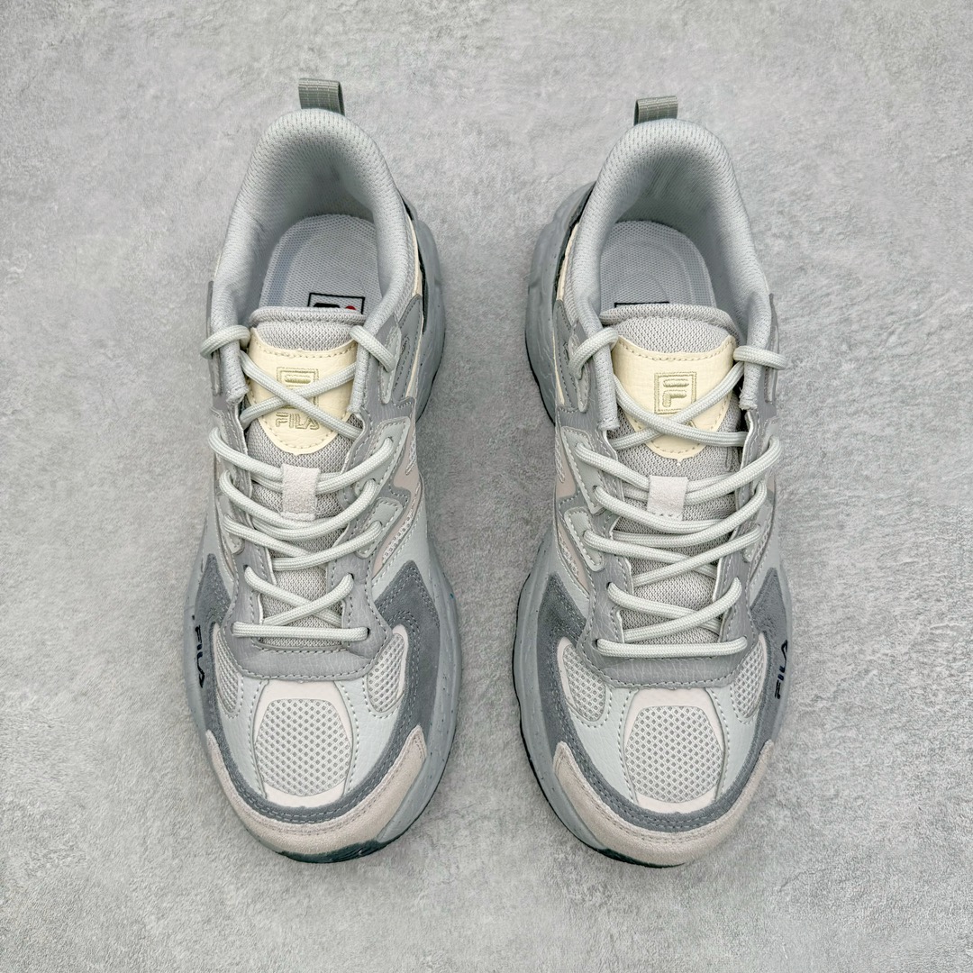 图片[2]-FILA FUSION Fluid 斐乐摩登潮牌防滑耐磨轻便运动鞋 FUSION 系列传承了 FILA 的百年基因，融入年轻运动及潮流文化，成为引领变革、创新突破的一代。以“1+N” 的跨界合作模式重现经典的同时创造经典。带来最出其不意的跨界合作惊喜。同时，FILAFUSION把FILA 的 DNA 融入到定制体验里，你可以随心制造厲于你的产品。FILA FUSION 的鞋家族涵盖了老爹鞋、跑步鞋、网球鞋、季节款。风格复古新潮，满足了时尚人士出行及各类运动的搭配需求，成为当下年轻人筷拥的鞋类品牌之一。FILA FUSION 走进年轻人的世界，通过年轻人运动，街舞，滑板，篮球，展现 FILA FUSION 的潮流态度和年轻文化。FILA FUSION 认为末来属于引领变革、创新突破的年轻一代，让我们一起构成 FILA 未来的蓝图吧！尺码：35.5 36 36.5 37.5 38 38.5 39 40 40.5 41 42 42.5 43 44 44.5 45 45.5-选品中心