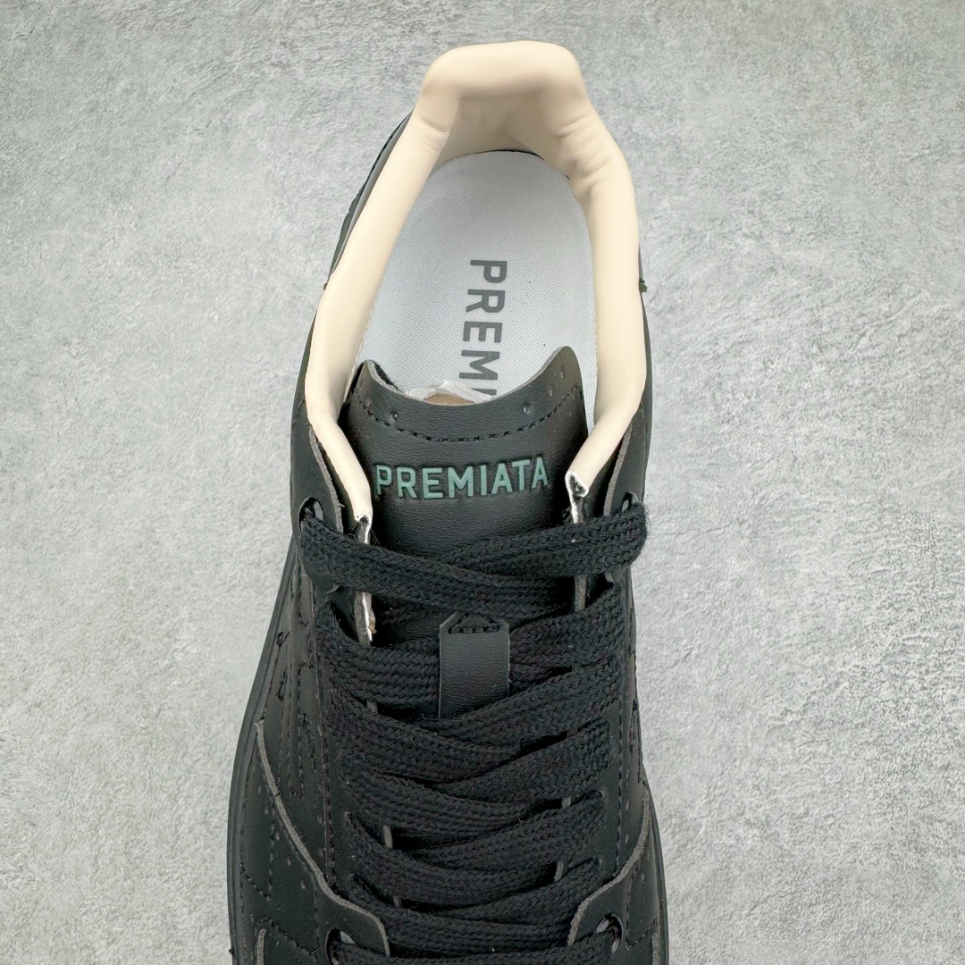 图片[5]-Premiata Timeless Trainers 低帮百搭休闲板鞋 意大利高奢鞋履品牌·普瑞米亚达 PREMIATA依据国际高标准 使用意大利面料和精致皮革制造运动鞋 根据不同的型号 采用世界各地优质技术供应商提供的鞋底 PREMIATA致力于将传统制鞋方法 以及高科技研发成果融入鞋履设计中 这个创立于1885年的制鞋品牌 通过对历史进行现代演绎 以极度热忱和无限创意打造出一款款鞋履作品 是顶级意大利手工艺代表 尺码：38/46-选品中心