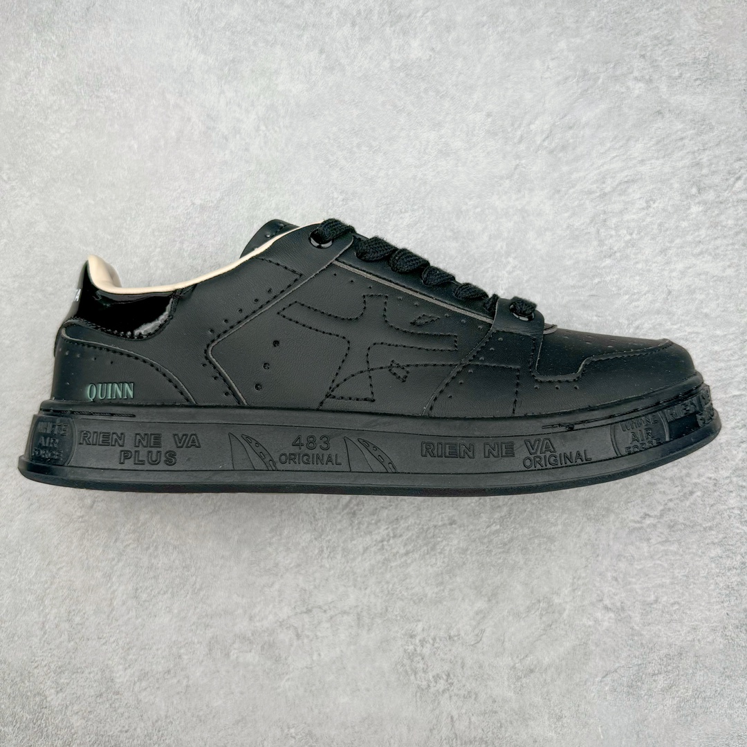 Premiata Timeless Trainers 低帮百搭休闲板鞋 意大利高奢鞋履品牌·普瑞米亚达 PREMIATA依据国际高标准 使用意大利面料和精致皮革制造运动鞋 根据不同的型号 采用世界各地优质技术供应商提供的鞋底 PREMIATA致力于将传统制鞋方法 以及高科技研发成果融入鞋履设计中 这个创立于1885年的制鞋品牌 通过对历史进行现代演绎 以极度热忱和无限创意打造出一款款鞋履作品 是顶级意大利手工艺代表 尺码：38/46-选品中心