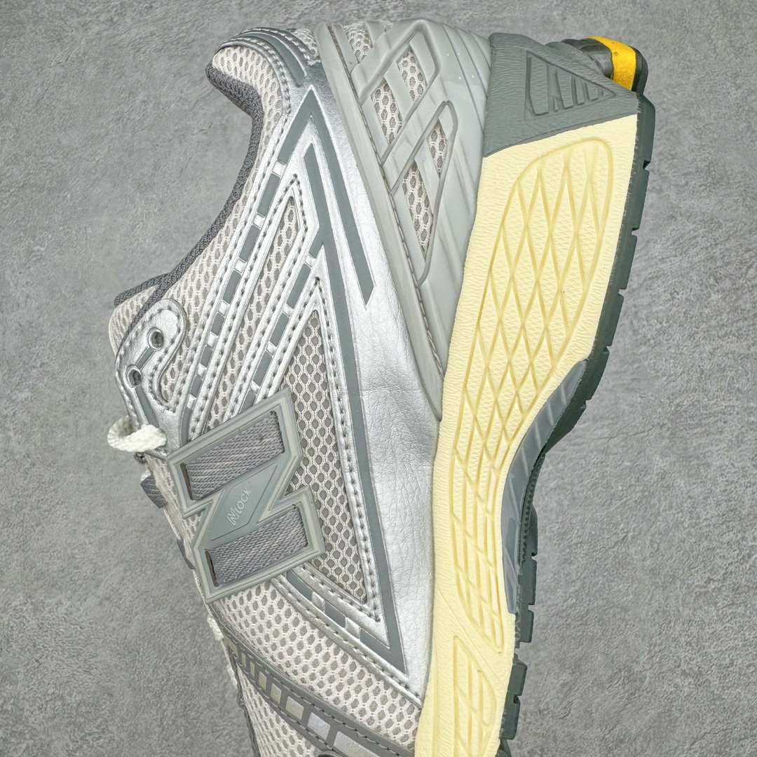 图片[7]-New Balance M1906R NB新百伦系列复古老爹风休闲运动慢跑鞋 采用轻质牛剖革拼接透气网眼衬垫织物鞋面材质 T-Beam大底提供足步弓支撑 保持步态稳定#后跟搭载外露缓震胶 鞋身整体以各种深浅不一的灰色覆盖 鞋头以淡蓝色调装饰，网眼衬垫通过不规律的色块实现做旧的美感 泛黄的鞋底更是进一步增添了复古气息 尺码：36 37 37.5 38 38.5 39.5 40 40.5 41.5 42 42.5 43 44 45-选品中心