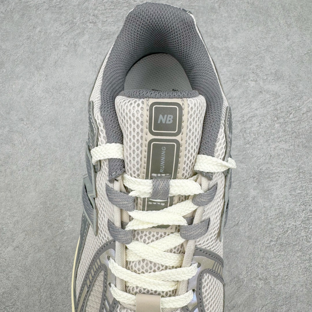 图片[5]-New Balance M1906R NB新百伦系列复古老爹风休闲运动慢跑鞋 采用轻质牛剖革拼接透气网眼衬垫织物鞋面材质 T-Beam大底提供足步弓支撑 保持步态稳定#后跟搭载外露缓震胶 鞋身整体以各种深浅不一的灰色覆盖 鞋头以淡蓝色调装饰，网眼衬垫通过不规律的色块实现做旧的美感 泛黄的鞋底更是进一步增添了复古气息 尺码：36 37 37.5 38 38.5 39.5 40 40.5 41.5 42 42.5 43 44 45-选品中心