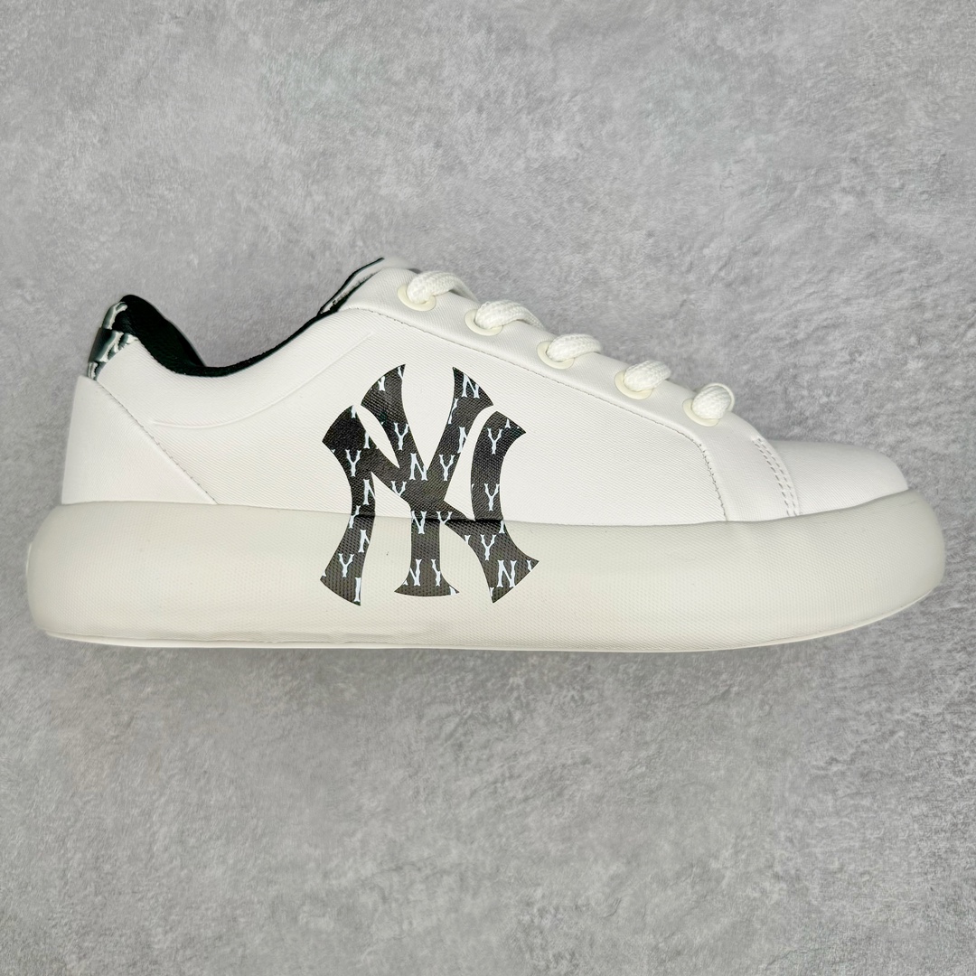 美国榄球洋基队New York Yankees x MLB Chunky Classic Base 基础系列低帮经典面包风轻量增高厚底百搭休闲运动鞋尺码：35 36 36.5 37.5 38 38.5 39 40 40.5 41 42 42.5 43 44 44.5 45-选品中心