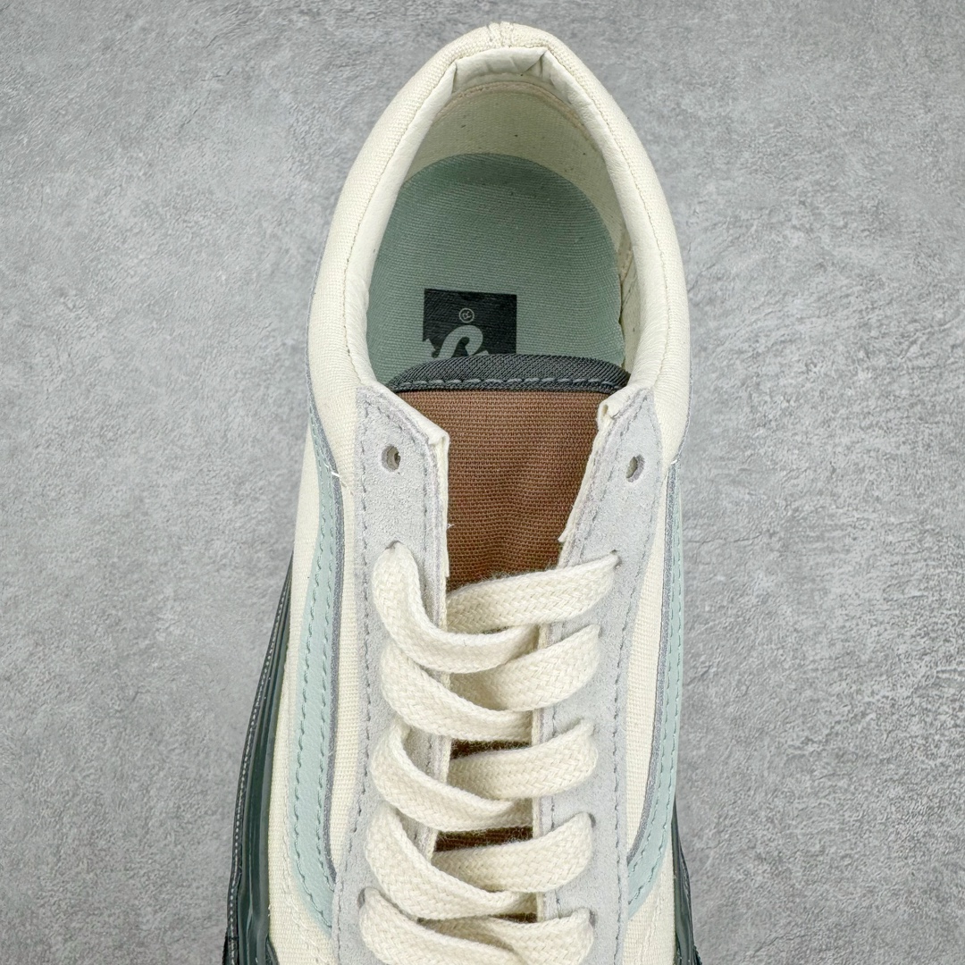图片[5]-Vans Old Skool Reissue 136 拼色灰蓝白 复古休闲硫化板鞋 货号：VN000MT6DT5 尺码：35 36 36.5 37 38 38.5 39 40 40.5 41 42 42.5 43 44 工艺：硫化1：1（重量1：1、真标、原钢印、材质标、鞋型标、合格证）-选品中心