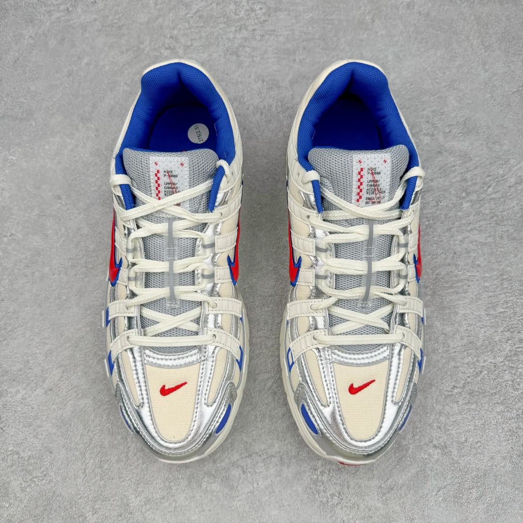 图片[2]-NK P-6000 系列低帮复古老爹风休闲运动舒适慢跑鞋 CJ7789-162 融合 Pegasus 过往运动鞋设计 助力 21 世纪早期跑步运动跃升时尚新高度 采用透气网眼布、运动风格线条和耐穿覆面 兼具吸睛外观和舒适感受 中底泡绵以田径赛道为灵感 打造厚实设计 缔造出众缓震性能 尺码：36 36.5 37.5 38 38.5 39 40 40.5 41 42 42.5 43 44 44.5 45-选品中心