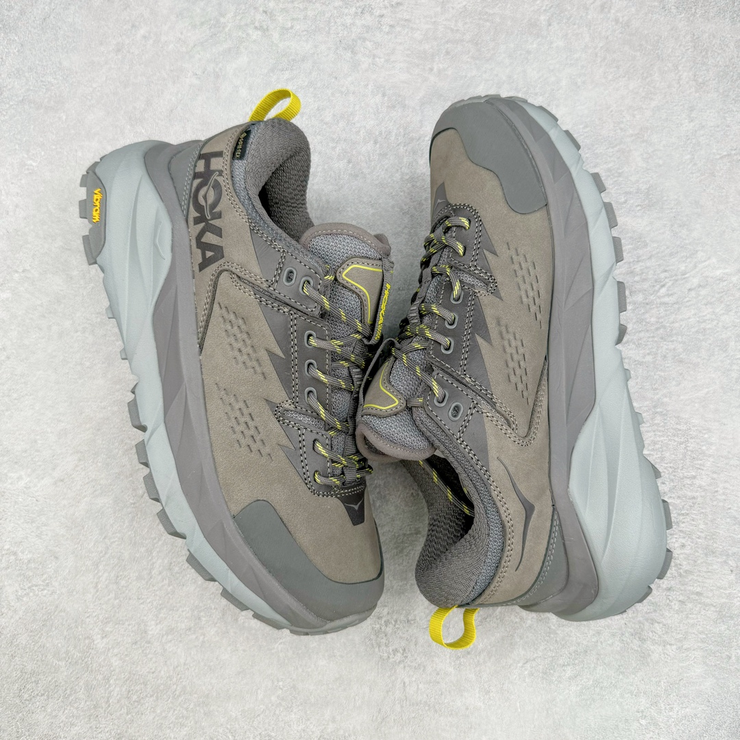 图片[3]-＃X版纯原 HOKA ONE ONE Kaha 2 GTX 耐磨減震低帮户外功能运动鞋 具有品着的重量与坐垫比 可提供顶级性能和顶级毛绒 这款低帮徒步旅行者采用带 SwallowTail™ 几何形状的HUBBLE® 鞋跟进行了更新 配备带牵引凸耳的 Vibram® Megagrip 以增加地面接触 这款开创性款式精心制作 采用GORE-TEX 鞋类面料和再生纺织品 尺码：36 36.5 37.5 38 38.5 39 40 40.5 41 42 42.5 43 44 44.5 45 46-选品中心