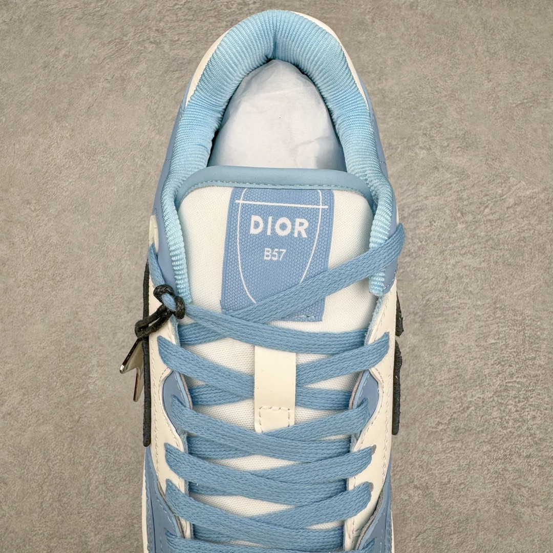 图片[5]-Dior 2024S B57 迪奥新款休闲鞋中帮 情侣款 原版爆拆一比一完美复刻 工艺做工细节到位 原版定制材料 超赞 最新元素组合 时尚休闲个性 百搭 面料 原版面料牛皮 网布 电绣加3D打印 内里 进口透气网 垫脚 原版成型垫 大底 原版一比一开模TPU 尺码：36-45-选品中心