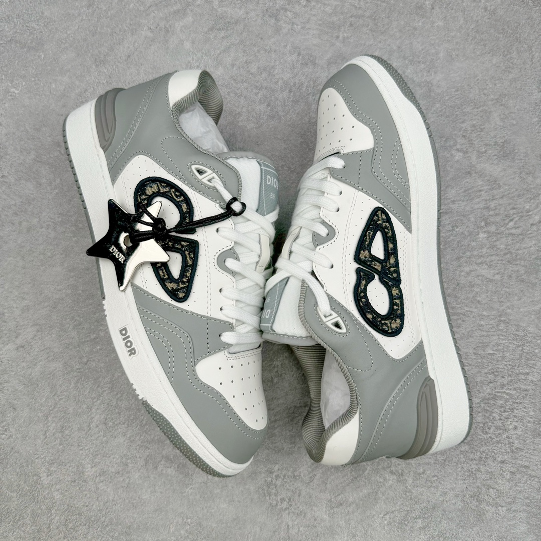 图片[3]-Dior 2024S B57 迪奥新款休闲鞋中帮 情侣款 原版爆拆一比一完美复刻 工艺做工细节到位 原版定制材料 超赞 最新元素组合 时尚休闲个性 百搭 面料 原版面料牛皮 网布 电绣加3D打印 内里 进口透气网 垫脚 原版成型垫 大底 原版一比一开模TPU 尺码：36-45-选品中心