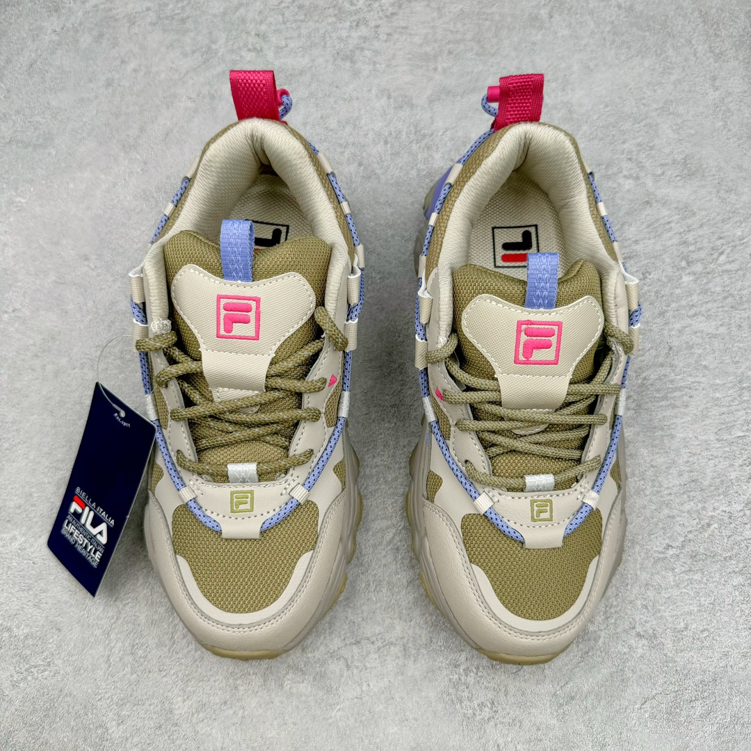 图片[2]-FILA FUSION Fluid 斐乐摩登潮牌防滑耐磨轻便运动鞋 FUSION 系列传承了 FILA 的百年基因，融入年轻运动及潮流文化，成为引领变革、创新突破的一代。以“1+N” 的跨界合作模式重现经典的同时创造经典。带来最出其不意的跨界合作惊喜。同时，FILAFUSION把FILA 的 DNA 融入到定制体验里，你可以随心制造厲于你的产品。FILA FUSION 的鞋家族涵盖了老爹鞋、跑步鞋、网球鞋、季节款。风格复古新潮，满足了时尚人士出行及各类运动的搭配需求，成为当下年轻人筷拥的鞋类品牌之一。FILA FUSION 走进年轻人的世界，通过年轻人运动，街舞，滑板，篮球，展现 FILA FUSION 的潮流态度和年轻文化。FILA FUSION 认为末来属于引领变革、创新突破的年轻一代，让我们一起构成 FILA 未来的蓝图吧！尺码：35.5 36 36.5 37.5 38 38.5 39 40 40.5 41 42 42.5 43 44 44.5 45 45.5-选品中心