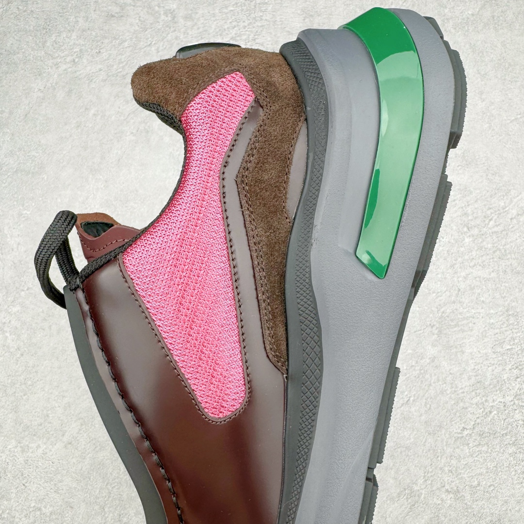 图片[7]-＃GD广顶 Prada Systeme 普拉达亮面皮革休闲时尚生活运动鞋 以现代手法重塑经典风格隐藏式鞋带造就简洁外观全手工缝制体现品牌匠人精神轻便的鞋底充满运动感 尺码：39 40 41 42 43 44 45-选品中心