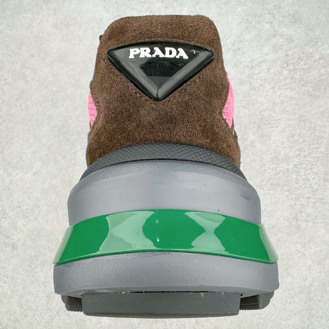 图片[8]-＃GD广顶 Prada Systeme 普拉达亮面皮革休闲时尚生活运动鞋 以现代手法重塑经典风格隐藏式鞋带造就简洁外观全手工缝制体现品牌匠人精神轻便的鞋底充满运动感 尺码：39 40 41 42 43 44 45-选品中心