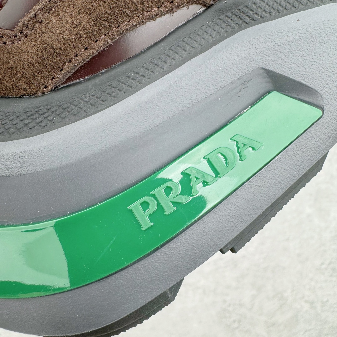 图片[14]-＃GD广顶 Prada Systeme 普拉达亮面皮革休闲时尚生活运动鞋 以现代手法重塑经典风格隐藏式鞋带造就简洁外观全手工缝制体现品牌匠人精神轻便的鞋底充满运动感 尺码：39 40 41 42 43 44 45-选品中心