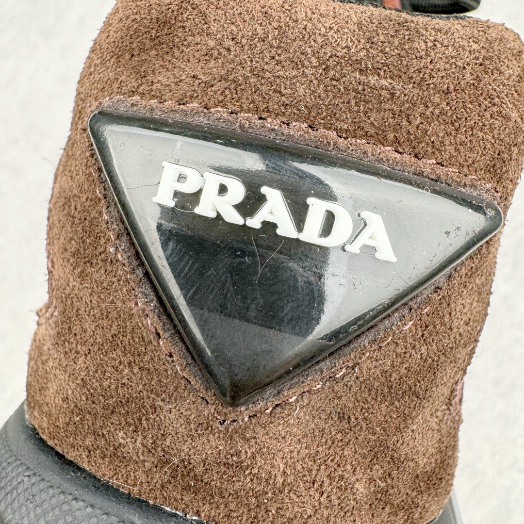 图片[12]-＃GD广顶 Prada Systeme 普拉达亮面皮革休闲时尚生活运动鞋 以现代手法重塑经典风格隐藏式鞋带造就简洁外观全手工缝制体现品牌匠人精神轻便的鞋底充满运动感 尺码：39 40 41 42 43 44 45-选品中心