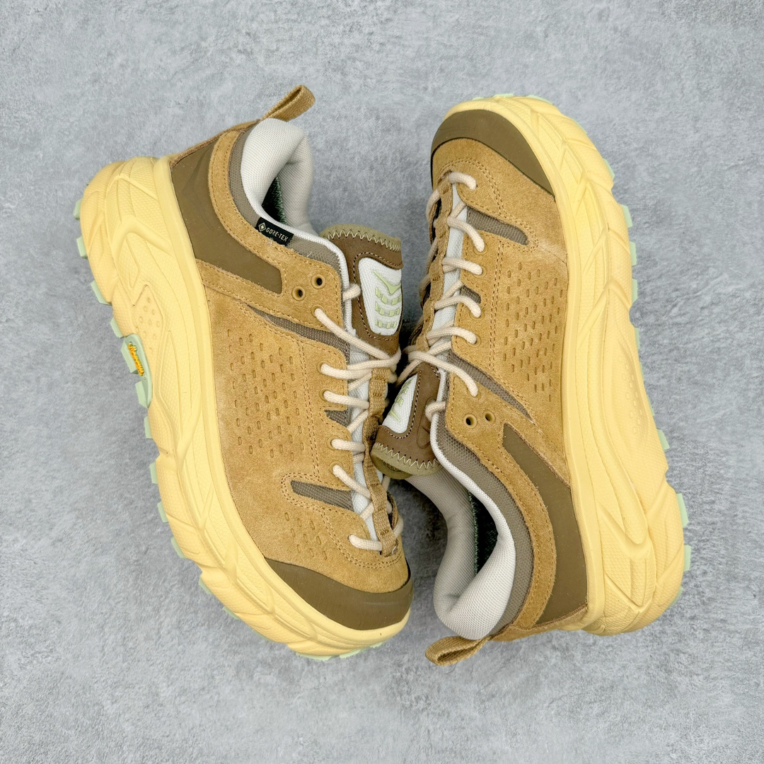 图片[3]-＃X版纯原 HOKA ONE ONE Kaha 2 GTX 耐磨減震低帮户外功能运动鞋 具有品着的重量与坐垫比 可提供顶级性能和顶级毛绒 这款低帮徒步旅行者采用带 SwallowTail™ 几何形状的HUBBLE® 鞋跟进行了更新 配备带牵引凸耳的 Vibram® Megagrip 以增加地面接触 这款开创性款式精心制作 采用GORE-TEX 鞋类面料和再生纺织品 尺码：36 36.5 37.5 38 38.5 39 40 40.5 41 42 42.5 43 44 44.5 45 46-选品中心