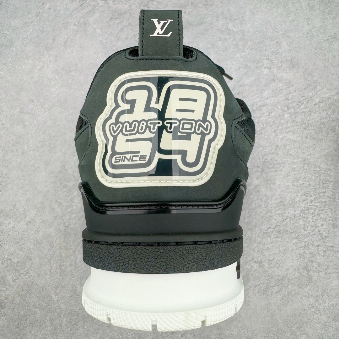 图片[8]-＃GD广顶 Louis Vuitton SKATE lv路易威登系带时装走秀运动时尚板鞋 外贸零售特供批次 2023全新纸板数据 印花高频效果碾压市面 市售天花板产物 耗时半年巨作 全套原厂新版原纸板楦头开发 原厂特供皮料加持 市场所有版本中综合最强的货品 GD实力大厂出品 全网最全配色更新最快 最成熟的做工稳定的品控 完美鞋型超高的清洁度 零毛边线头瑕疵 全套原楦原纸版原鞋开模 全网最具灵魂的版型 正确原装黄色鞋盒 正确中底印花 鞋面印花3D高频深度立体 全鞋电脑针车 紧密相连 针距密度一致 环保乳胶注塑鞋垫 厚度脚感还原原版 皮面裁剪部位 统一油边封口工艺 原装橡胶大底含胶量大底组合零偏差 专柜全套包装 防尘袋 说明书 质保卡 男女鞋 尺码：35 36 37 38 39 40 41 42 43 44 45-选品中心