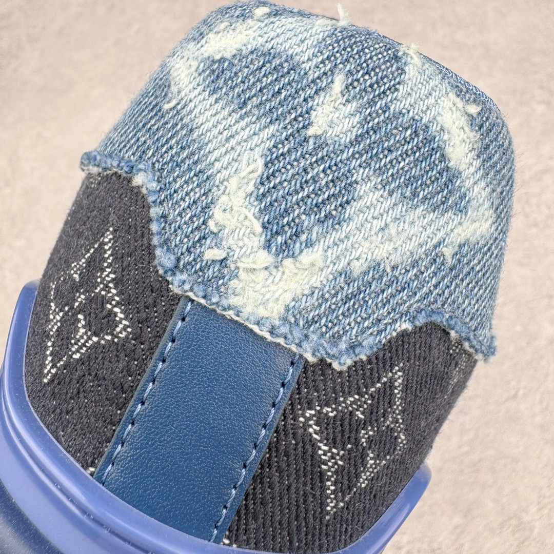 图片[11]-＃GD广顶 Louis Vuitton Trainer lv路易威登时装走秀运动时尚板鞋 外贸零售特供批次 2023全新纸板数据 印花高频效果碾压市面 市售天花板产物 耗时半年巨作 全套原厂新版原纸板楦头开发 原厂特供皮料加持 市场所有版本中综合最强的货品 GD实力大厂出品 全网最全配色更新最快 最成熟的做工稳定的品控 完美鞋型超高的清洁度 零毛边线头瑕疵 全套原楦原纸版原鞋开模 全网最具灵魂的版型 正确原装黄色鞋盒 正确中底印花 鞋面印花3D高频深度立体 全鞋电脑针车 紧密相连 针距密度一致 环保乳胶注塑鞋垫 厚度脚感还原原版 皮面裁剪部位 统一油边封口工艺 原装橡胶大底含胶量大底组合零偏差 专柜全套包装 防尘袋 说明书 质保卡 男女鞋 尺码：35 36 37 38 39 40 41 42 43 44 45-选品中心