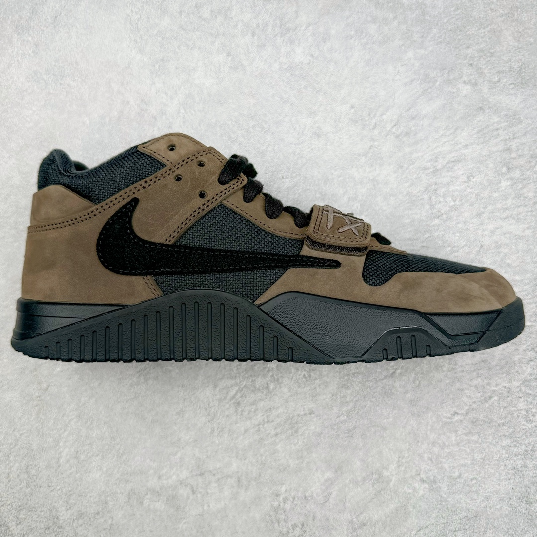 ＃PK纯原 Travis Scott x Jordan AJ Cut The Check TS倒钩联名魔术贴篮球鞋 黑棕 FZ8117-204 注意默认配原盒盒子配套布袋不用加钱 退货丢失扣30元 原厂全套原楦原纸板冲刀磨具开发 原厂皮料加持 原厂港宝加持定型后跟R度完美 同源原厂电绣 鬼脸飞翼针数密度立体效果一致 百分百一致原鞋 原厂拉帮工艺 针距密度一致 后跟弧度收口自然不对折 极致一眼正品既视感 进口玻璃冲刀皮料裁剪零毛边 全鞋电脑针车工艺 品控清洁度最高QC检验标准 免检产品 原厂订购鞋盒、布袋、鞋标、防尘纸、鞋撑、鞋带 追求极致的原厂味道 配色方面采用白色为基础 搭配棕色框架呈现 完美还原了初代倒钩的配色设计 细节方面 标志性的反钩Swoosh采用米色点缀 鞋面还带有特殊的魔术贴细节 此外在鞋舌、后跟部分均带有Cactus Jack厂牌Logo 彰显鞋款特殊身份 尺码：36 36.5 37.5 38 38.5 39 40 40.5 41 42 42.5 43 44 44.5 45 46 47.5-选品中心