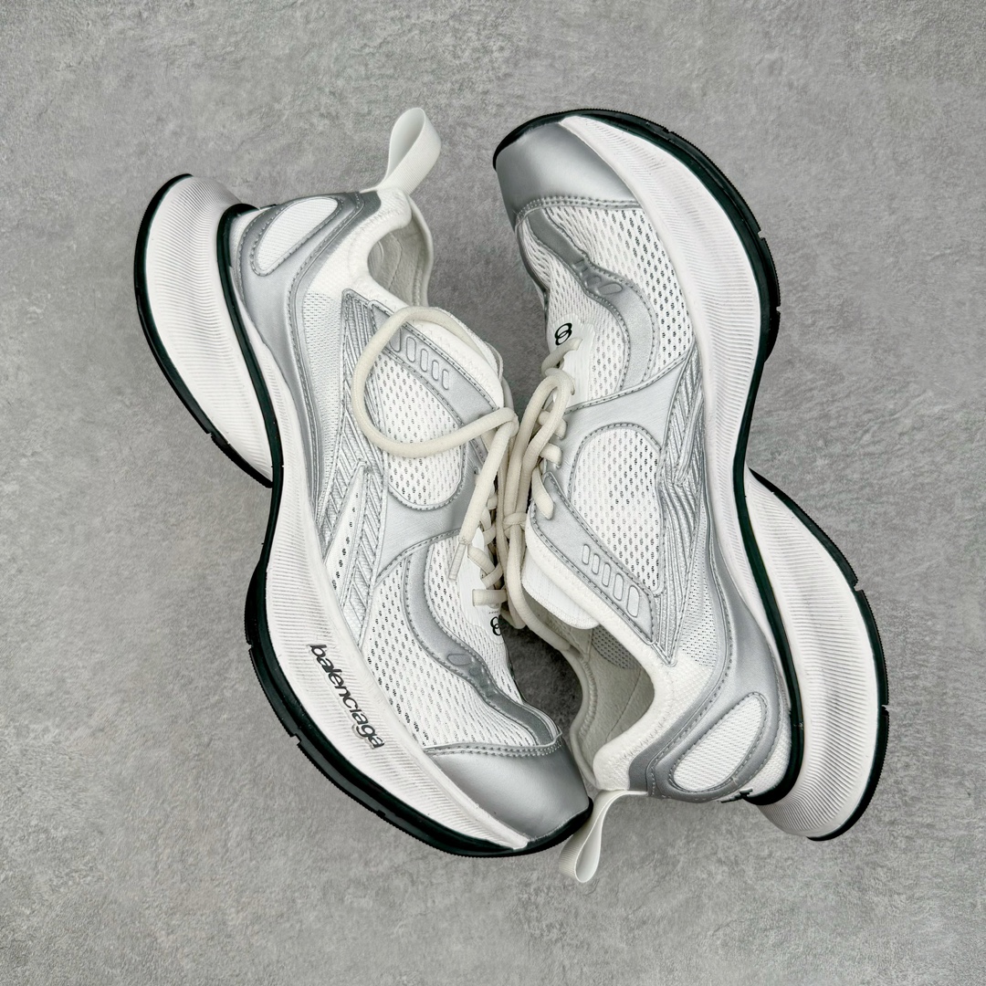 图片[3]-＃XA BALENCIAGA CIRCUIT 巴黎世家十三代圆头系带LOGO印花低帮老爹鞋 全套原纸板楦头开发 最原汁原味的灵魂版型 全鞋荧光划线卡点 胶水把控整洁度追求极致完美 每一双都是工艺品 多重QC质检 超越公司货的品控标准 实实在在的免检产品 原盒原配 正确字体电绣 粗细、位置、大小正确 侧边TPU 透气孔匹配意产原版 正确分离大底 TPU软底 原版一致大底LOGO 立体感十足 原厂皮料水洗做旧 采购原厂网纱 偏大一码 尺码：35 36 37 38 39 40 41 42 43 44 45 46-选品中心