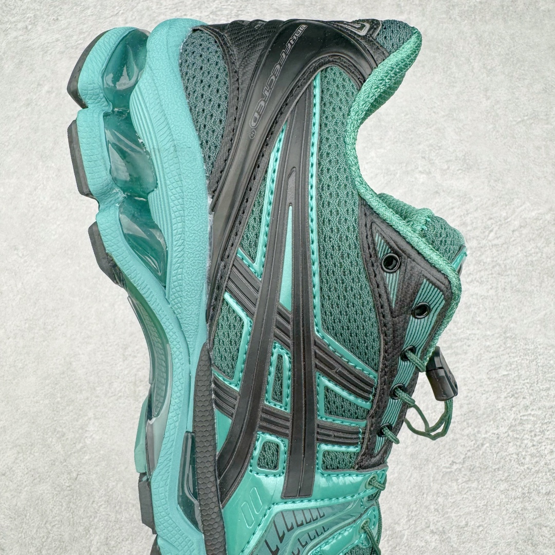 图片[6]-ASICS GEL-KAYANO 14 亚瑟士系列轻量缓震休闲运动跑步鞋 设计师 Hidenori Yamashita 以「Flash」一词为灵感，创造出未来感金属色鞋面，改造升级内在性能，由内而外全面革新，为 GEL-KAYANO 家族传承及经典跑鞋文化的延续，创下里程碑式作品。ASICS GEL – KAYANO 14 跑鞋重新诠释了复古的跑步形状，并以其 2000 年代后期的美学理念重新铺装，银色与蓝色的鞋面极为高档.网面铺陈与鞋面、鞋头多处细节位增添了透气性。ASICS GEL – KAYANO 14的鞋后跟部中底上以及多密度耐磨鞋底增加了 GEL 缓震胶，提供高抗冲击性、缓冲性、可保护脚部免受地面冲击的影响，穿着舒适性十足「入手同款」尺码：35.5 36 37 37.5 38 39 39.5 40.5 41.5 42 42.5 43.5 44 45-选品中心