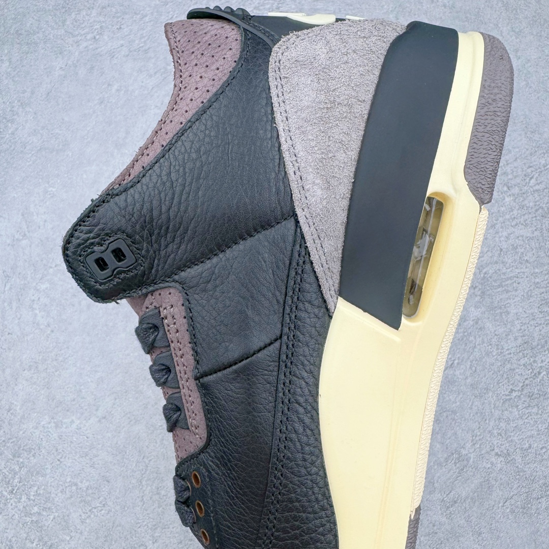 图片[7]-＃OG纯原 A Ma Maniere x Air Jordan AJ3 \\\”Black\\\” AMM联名黑紫 货号：FZ4811-001 原楦原纸板开发 确保原汁原味 原厂皮料质感色泽绝无偏差 完美中底拉帮 原厂中底钢印 原档案大底 如假白送 大底纹路 气垫通透度PU的回弹性均百分百还原 原厂电绣鞋舌飞人刺绣针数立体讲究精细欢迎对比正品原鞋 尺码：36 36.5 37.5 38 38.5 39 40 40.5 41 42 42.5 43 44 44.5 45 46 47.5-选品中心