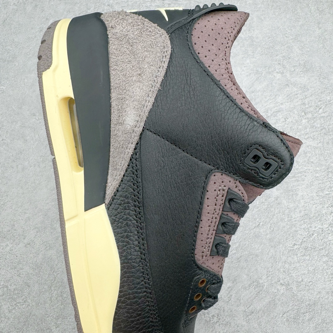 图片[6]-＃OG纯原 A Ma Maniere x Air Jordan AJ3 \\\”Black\\\” AMM联名黑紫 货号：FZ4811-001 原楦原纸板开发 确保原汁原味 原厂皮料质感色泽绝无偏差 完美中底拉帮 原厂中底钢印 原档案大底 如假白送 大底纹路 气垫通透度PU的回弹性均百分百还原 原厂电绣鞋舌飞人刺绣针数立体讲究精细欢迎对比正品原鞋 尺码：36 36.5 37.5 38 38.5 39 40 40.5 41 42 42.5 43 44 44.5 45 46 47.5-选品中心