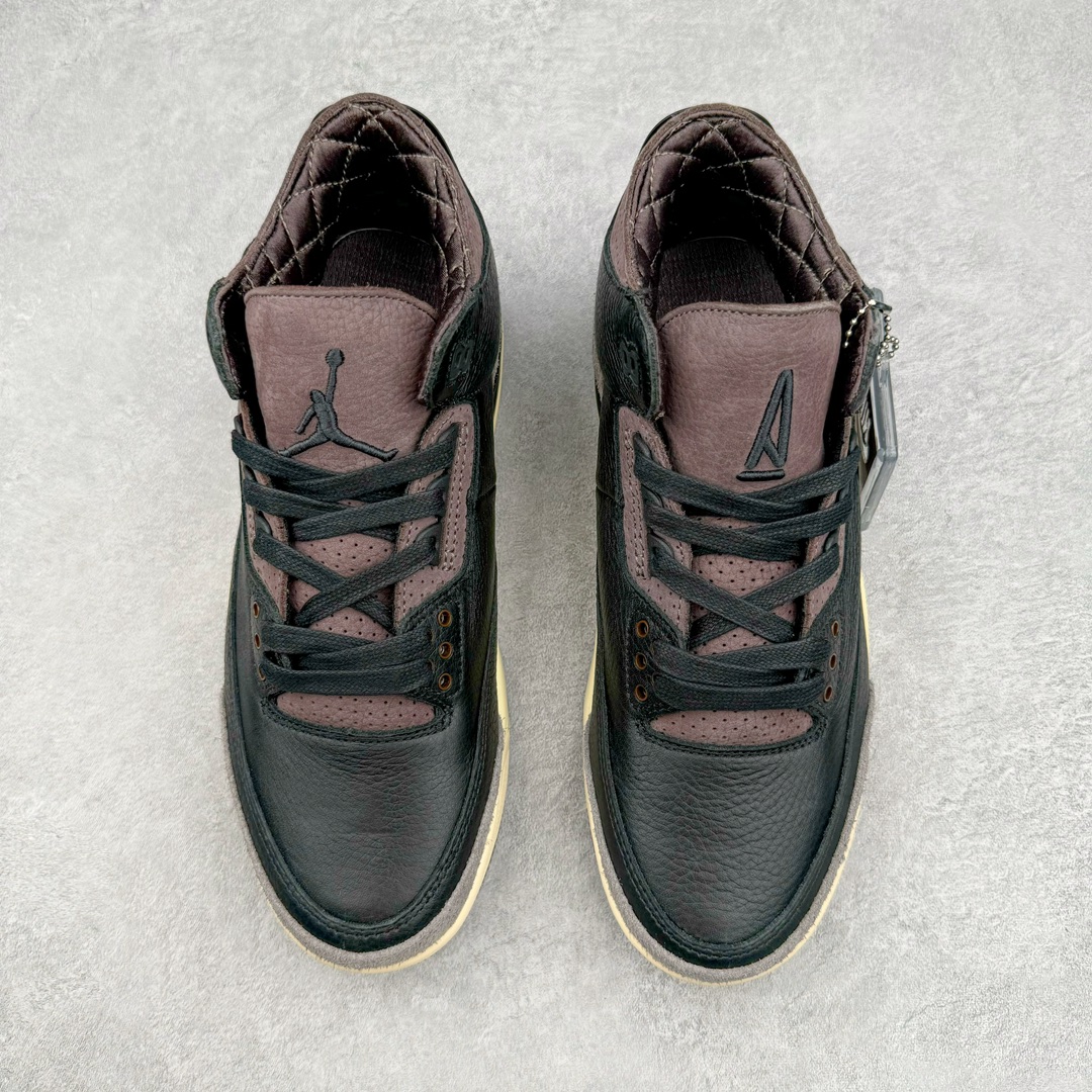 图片[2]-＃OG纯原 A Ma Maniere x Air Jordan AJ3 \\\”Black\\\” AMM联名黑紫 货号：FZ4811-001 原楦原纸板开发 确保原汁原味 原厂皮料质感色泽绝无偏差 完美中底拉帮 原厂中底钢印 原档案大底 如假白送 大底纹路 气垫通透度PU的回弹性均百分百还原 原厂电绣鞋舌飞人刺绣针数立体讲究精细欢迎对比正品原鞋 尺码：36 36.5 37.5 38 38.5 39 40 40.5 41 42 42.5 43 44 44.5 45 46 47.5-选品中心