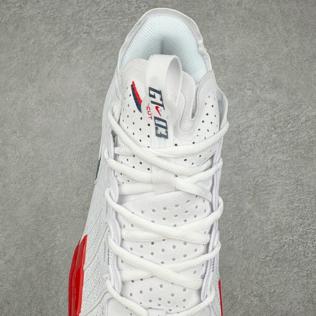 图片[5]-＃F版 NK G.T. Cut 3 EP GT3代实战篮球鞋 DV2913-103 该鞋款采用出众回弹设计 为切入、转向和移步篮筐提供出色的能量回馈 回弹性能带来弹力充沛的迈步体验 助你爆发疾速 全掌型 ZoomX 泡绵 缔造弹力出众的轻盈迈步体验 助你在比赛升温时能够急速快攻 驰骋全场 鞋面绳线与鞋带相结合 有助稳固前足 后跟搭配加垫鞋口 为脚踝营造舒适稳固感受 全掌型 ZoomX 泡绵 能够带来出众的能量回馈 前足外侧采用精巧塑料覆面 在瞬间爆发时提供稳固脚感 尺码：39 40 40.5 41 42 42.5 43 44 44.5 45 46-选品中心