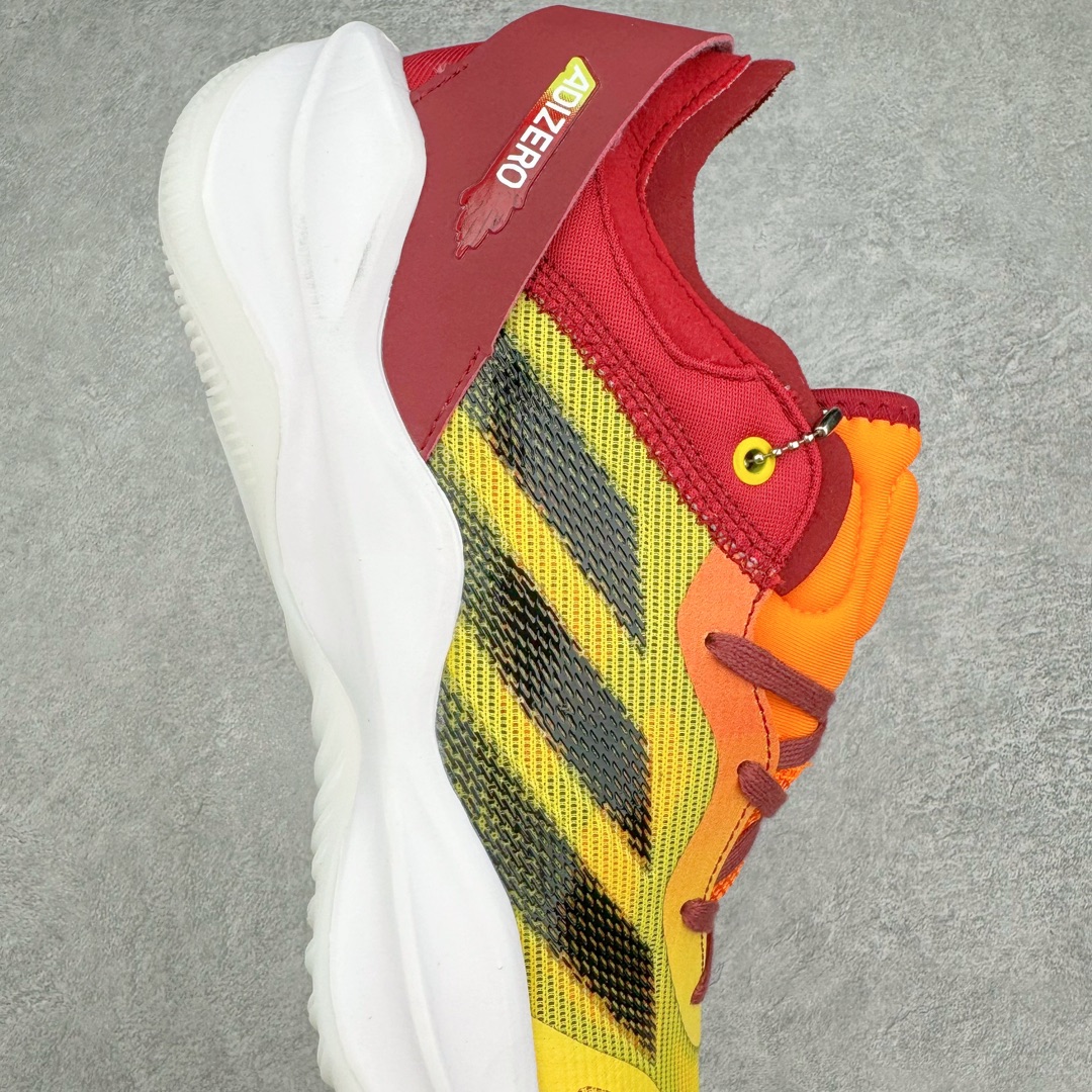 图片[6]-AD Adizero Select 2.0 团队实战篮球鞋 一体成型的鞋面由多种轻质材料制作而成，保证轻量化的同时提供出色的透气性，配合支撑条，兼顾耐用度以及支撑性。鞋舌下半部分网眼面积更大，上半部分的填充则相对饱满，满足实战中所需要的透气以及包裹感。采用 Lightstrike 中底，兼顾轻量化的同时，提供充分的缓震响应，可以更为灵敏的应对赛场上的多变局面。尺码：40 40.5 41 42 42.5 43 44 44.5 45 46-选品中心