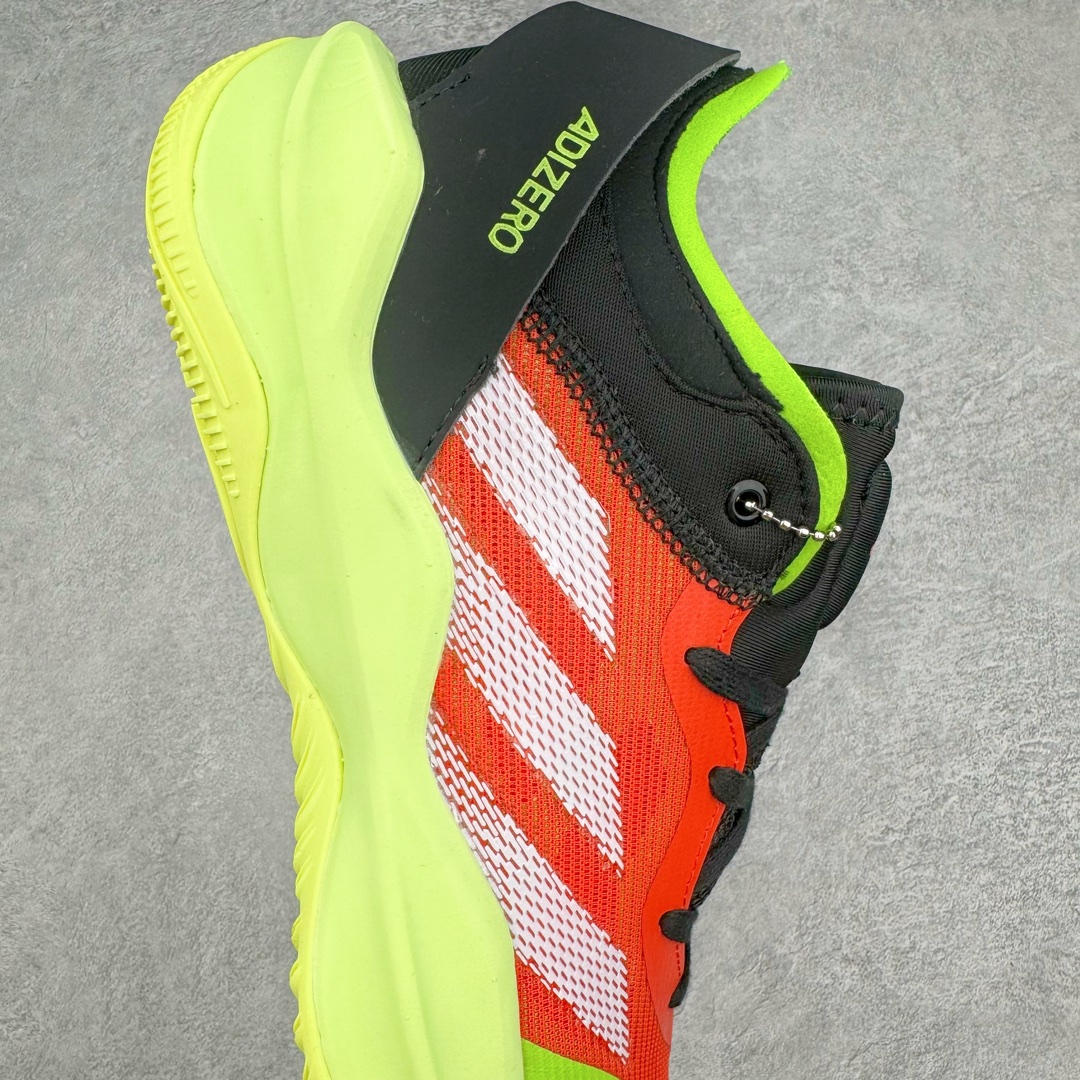 图片[6]-AD Adizero Select 2.0 团队实战篮球鞋 一体成型的鞋面由多种轻质材料制作而成，保证轻量化的同时提供出色的透气性，配合支撑条，兼顾耐用度以及支撑性。鞋舌下半部分网眼面积更大，上半部分的填充则相对饱满，满足实战中所需要的透气以及包裹感。采用 Lightstrike 中底，兼顾轻量化的同时，提供充分的缓震响应，可以更为灵敏的应对赛场上的多变局面。尺码：40 40.5 41 42 42.5 43 44 44.5 45 46-选品中心