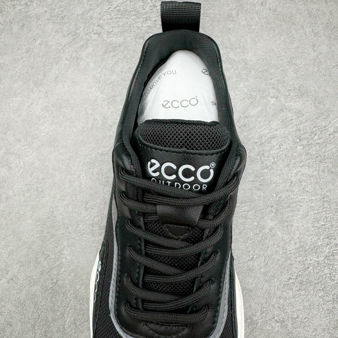 图片[5]-ECCO爱步男鞋夏季新款时尚运动鞋 潮流拼接华夫鞋健步鞋 复古跑鞋老爹鞋 品质牛皮与反绒剖面牛皮拼接 透气网布促进鞋内空气流动 质感细腻 舒适透气 鞋面撞色设计，打造现代时尚外观 多种材质拼接 休闲百搭 简约利落PU+TPU中底 橡胶大底 抓地力强 轻盈缓震 舒适回弹 具有良好的防滑耐磨性 时尚个性 出街有型 尺码：38 39 40 41 42 43 44（皮鞋码）-选品中心