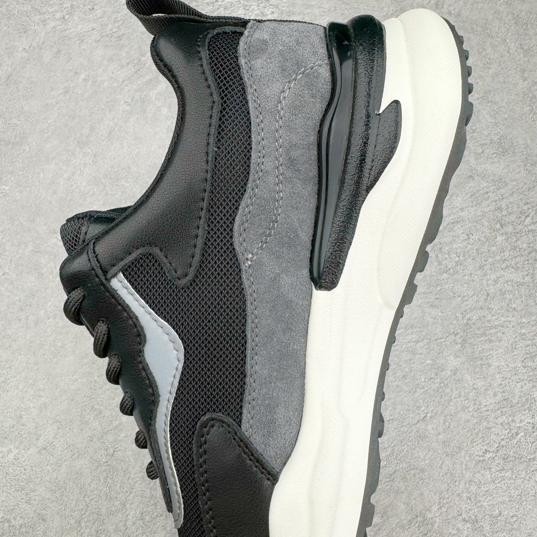 图片[7]-ECCO爱步男鞋夏季新款时尚运动鞋 潮流拼接华夫鞋健步鞋 复古跑鞋老爹鞋 品质牛皮与反绒剖面牛皮拼接 透气网布促进鞋内空气流动 质感细腻 舒适透气 鞋面撞色设计，打造现代时尚外观 多种材质拼接 休闲百搭 简约利落PU+TPU中底 橡胶大底 抓地力强 轻盈缓震 舒适回弹 具有良好的防滑耐磨性 时尚个性 出街有型 尺码：38 39 40 41 42 43 44（皮鞋码）-选品中心