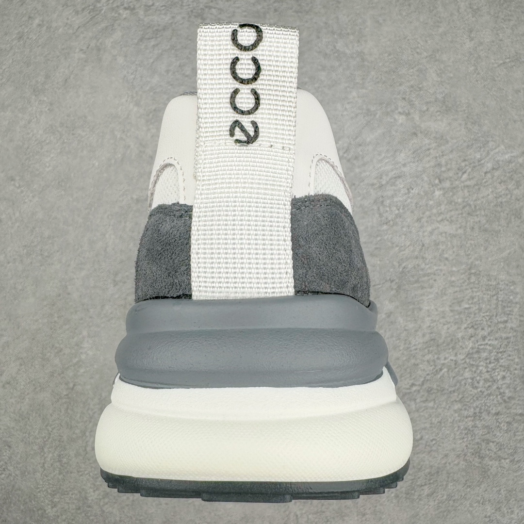 图片[8]-ECCO爱步男鞋夏季新款时尚运动鞋 潮流拼接华夫鞋健步鞋 复古跑鞋老爹鞋 品质牛皮与反绒剖面牛皮拼接 透气网布促进鞋内空气流动 质感细腻 舒适透气 鞋面撞色设计，打造现代时尚外观 多种材质拼接 休闲百搭 简约利落PU+TPU中底 橡胶大底 抓地力强 轻盈缓震 舒适回弹 具有良好的防滑耐磨性 时尚个性 出街有型 尺码：38 39 40 41 42 43 44（皮鞋码）-选品中心