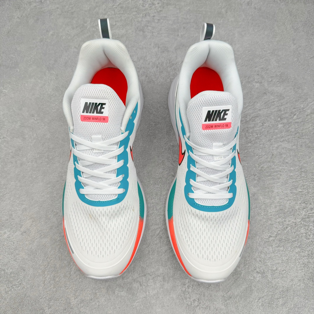 图片[2]-＃TG纯原 NK Air Zoom Winflo 9X 登月网面透气专业跑步鞋 CZ6720-100 采用直观设计 不论训练还是慢跑 皆可助你提升跑步表现 轻薄鞋面适合四季穿着 堪称跑步常备单品 富有支撑力 为双足提供出色包覆 足底巧搭两个 Zoom Air 缓震配置（比 Pegasus 38 多 1 个）塑就出众的回弹迈步效果 经典战马回归 值得信赖 如你添翼 伴你畅享凌跃时刻 尺码：36 36.5 37.5 38 38.5 39 40 40.5 41 42 42.5 43 44 44.5 45-选品中心