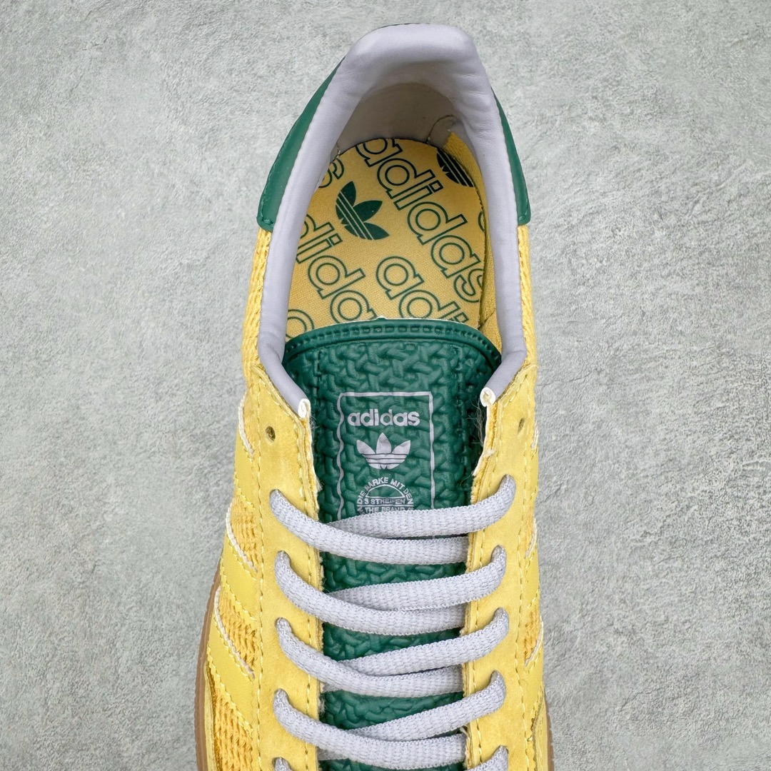 图片[5]-AD Originals Handball SPZL 手球运动员系列百搭休闲运动板鞋 II0056 这款来自阿迪达斯的这款HANDBALL SPZL前身是一双手球运动鞋，这一次拿来复刻，所以鞋面的主要色彩选用了黑色， 鞋面外侧除了Spezial字母之外还有三叶草标志。Handball SPZL作为复古手球训练鞋与作为室内足球鞋的Samba有着异曲同工之处，但是质感更为出众的鞋身以及丰富的配色选择比起Samba来讲可以说是更胜一筹了！尺码：36 36⅔ 37⅓ 38 38⅔ 39⅓ 40 40⅔ 41⅓ 42 42⅔ 43⅓ 44 45-选品中心