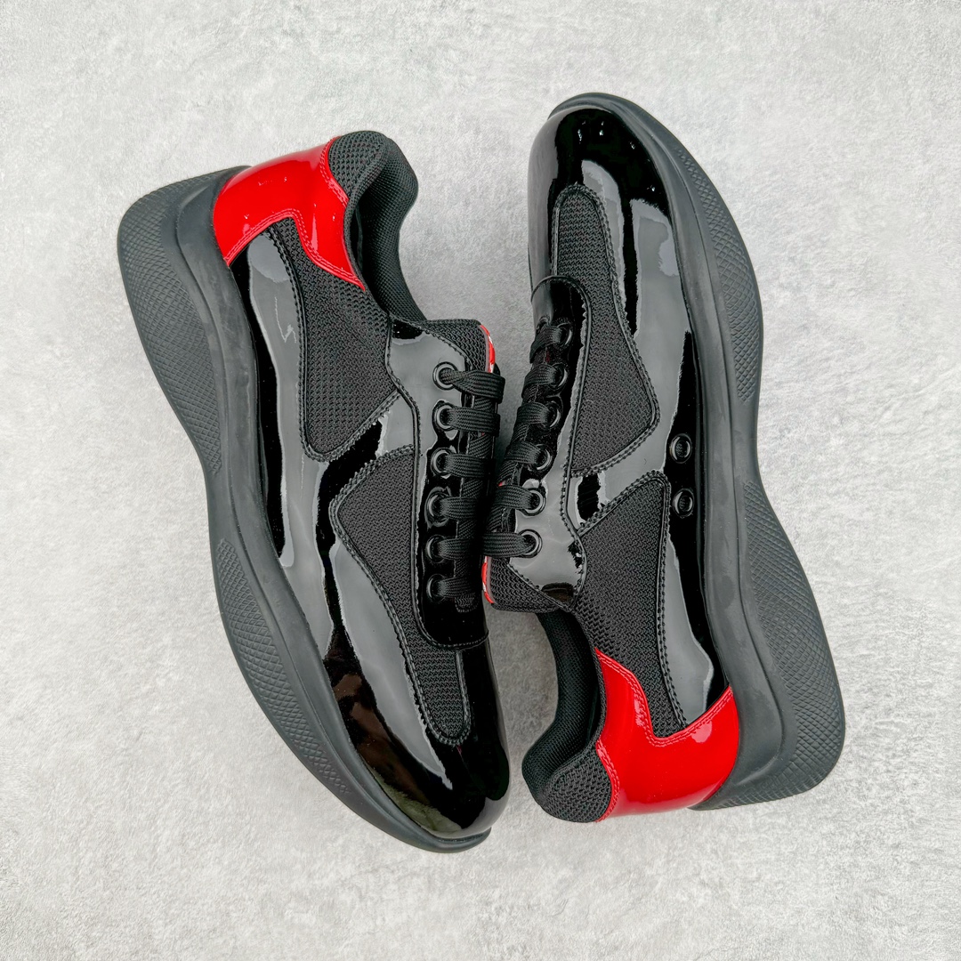 图片[3]-Prada America\’s Cup 普拉达 运动鞋经过重新设计 全新面料和颜色为它注入新的当代精神 这款航海风系带运动鞋 最初在上世纪90年代为LunaRossa船员设计 现在以彩色橡胶和Bike织物重新演绎 Prada LineaRossa徽标彰显经典态度 尺码：38-46-选品中心