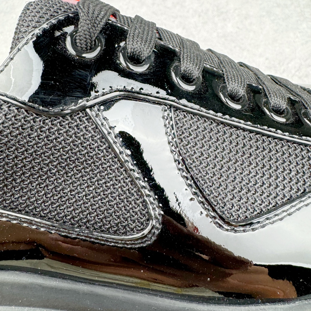 图片[11]-Prada America\’s Cup 普拉达 运动鞋经过重新设计 全新面料和颜色为它注入新的当代精神 这款航海风系带运动鞋 最初在上世纪90年代为LunaRossa船员设计 现在以彩色橡胶和Bike织物重新演绎 Prada LineaRossa徽标彰显经典态度 尺码：38-46-选品中心