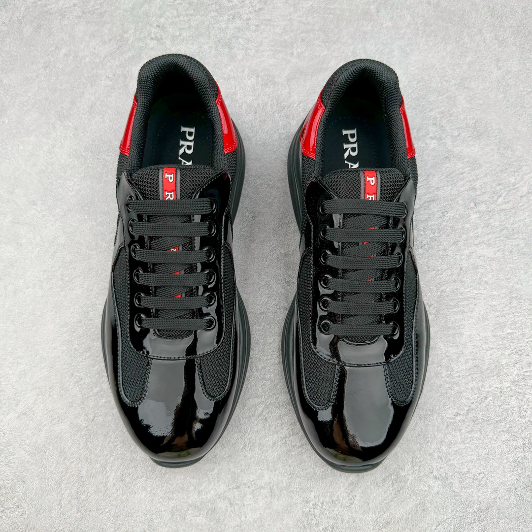 图片[2]-Prada America\’s Cup 普拉达 运动鞋经过重新设计 全新面料和颜色为它注入新的当代精神 这款航海风系带运动鞋 最初在上世纪90年代为LunaRossa船员设计 现在以彩色橡胶和Bike织物重新演绎 Prada LineaRossa徽标彰显经典态度 尺码：38-46-选品中心