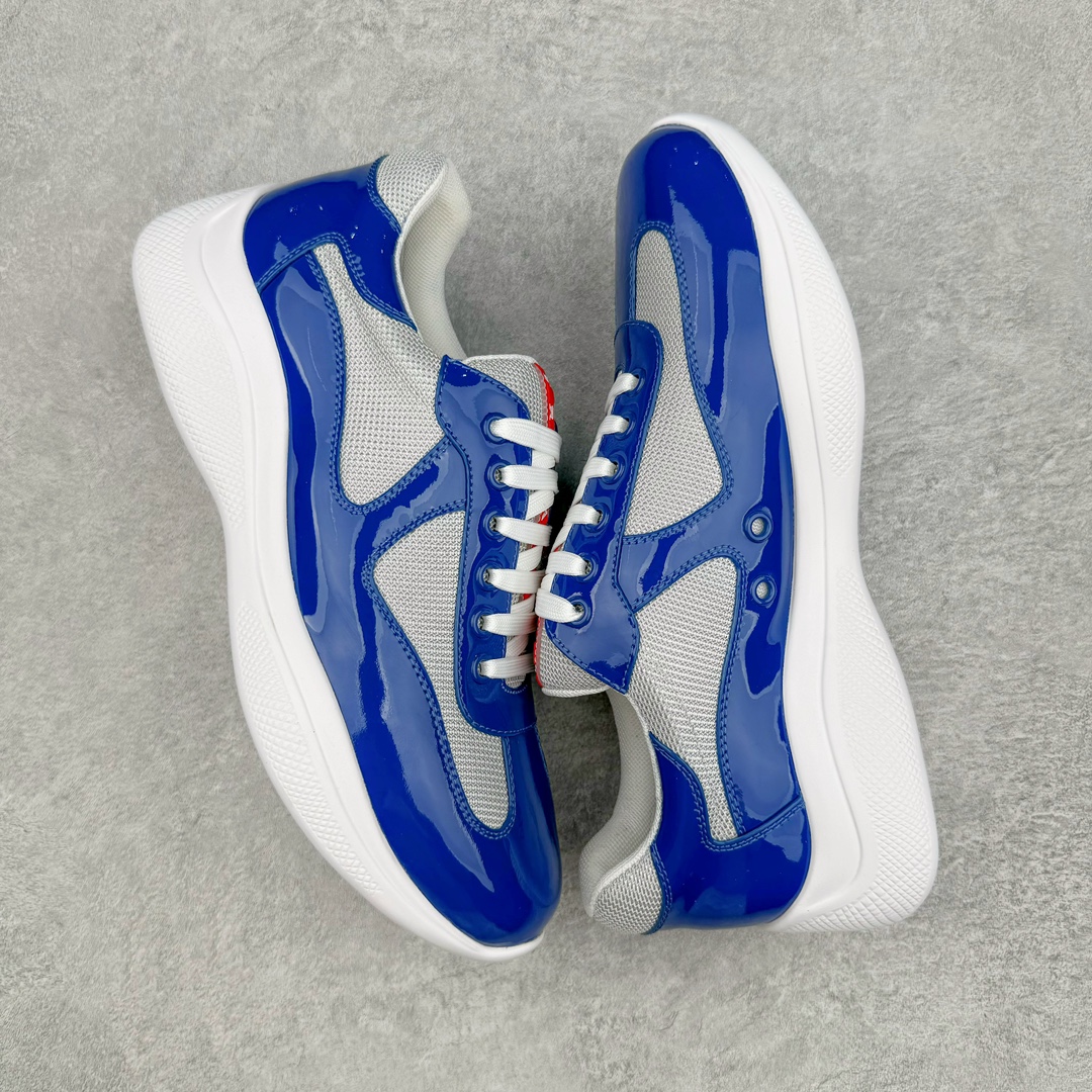 图片[3]-Prada America\’s Cup 普拉达 运动鞋经过重新设计 全新面料和颜色为它注入新的当代精神 这款航海风系带运动鞋 最初在上世纪90年代为LunaRossa船员设计 现在以彩色橡胶和Bike织物重新演绎 Prada LineaRossa徽标彰显经典态度 尺码：38-46-选品中心