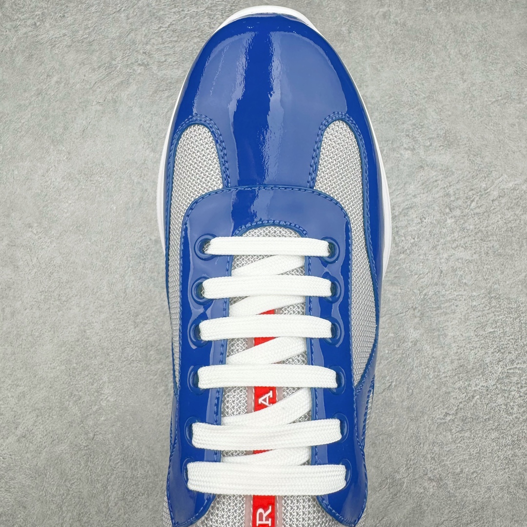 图片[4]-Prada America\’s Cup 普拉达 运动鞋经过重新设计 全新面料和颜色为它注入新的当代精神 这款航海风系带运动鞋 最初在上世纪90年代为LunaRossa船员设计 现在以彩色橡胶和Bike织物重新演绎 Prada LineaRossa徽标彰显经典态度 尺码：38-46-选品中心
