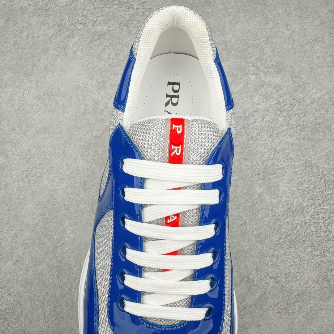 图片[5]-Prada America\’s Cup 普拉达 运动鞋经过重新设计 全新面料和颜色为它注入新的当代精神 这款航海风系带运动鞋 最初在上世纪90年代为LunaRossa船员设计 现在以彩色橡胶和Bike织物重新演绎 Prada LineaRossa徽标彰显经典态度 尺码：38-46-选品中心