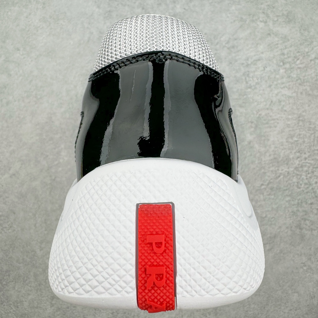 图片[8]-Prada America\’s Cup 普拉达 运动鞋经过重新设计 全新面料和颜色为它注入新的当代精神 这款航海风系带运动鞋 最初在上世纪90年代为LunaRossa船员设计 现在以彩色橡胶和Bike织物重新演绎 Prada LineaRossa徽标彰显经典态度 尺码：38-46-选品中心
