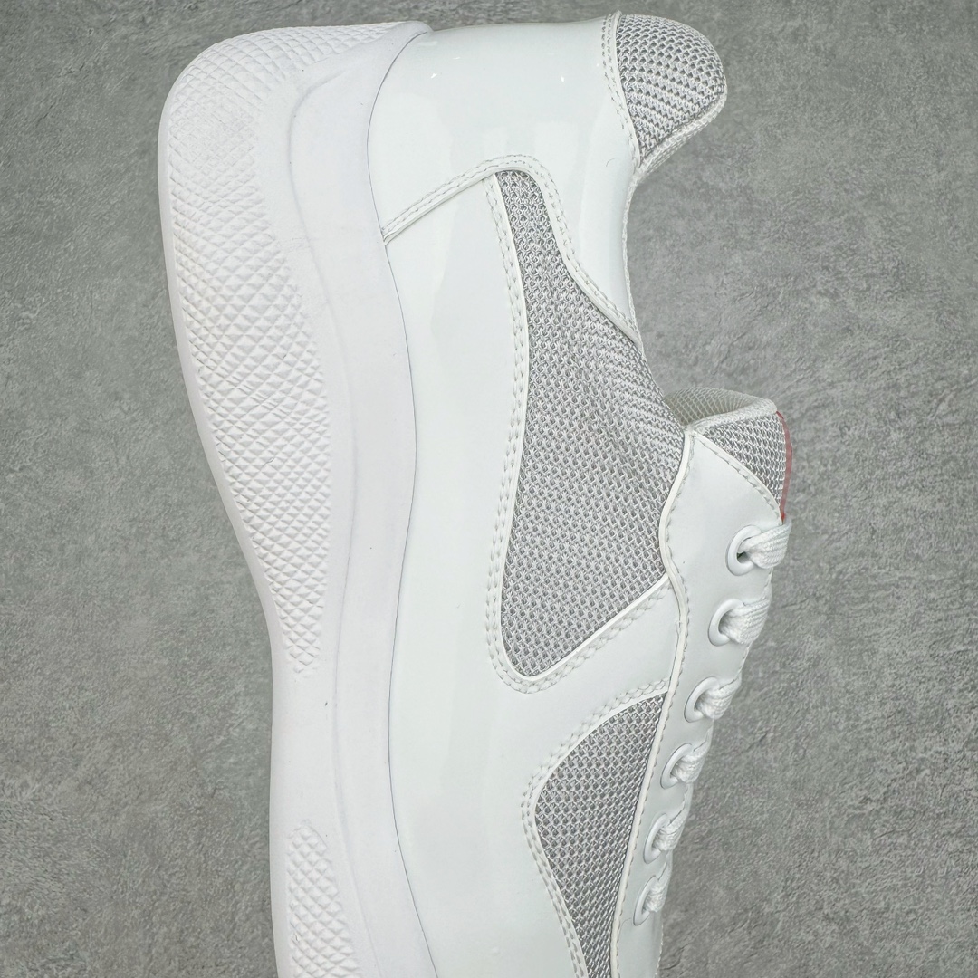 图片[6]-Prada America\’s Cup 普拉达 运动鞋经过重新设计 全新面料和颜色为它注入新的当代精神 这款航海风系带运动鞋 最初在上世纪90年代为LunaRossa船员设计 现在以彩色橡胶和Bike织物重新演绎 Prada LineaRossa徽标彰显经典态度 尺码：38-46-选品中心