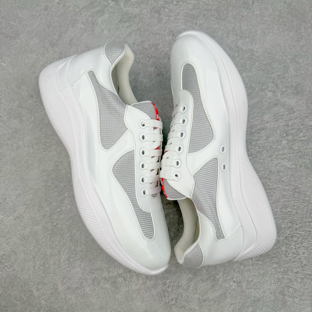 图片[3]-Prada America\’s Cup 普拉达 运动鞋经过重新设计 全新面料和颜色为它注入新的当代精神 这款航海风系带运动鞋 最初在上世纪90年代为LunaRossa船员设计 现在以彩色橡胶和Bike织物重新演绎 Prada LineaRossa徽标彰显经典态度 尺码：38-46-选品中心