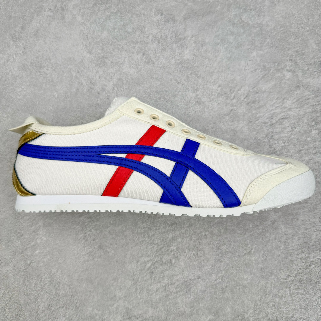 ＃HK纯原 Asics Onitsuka Tiger MEXICO 66 亚瑟士鬼冢虎复古经典板鞋 市场最强版本 原厂牛津布加持 海外订单工厂出品 超成熟稳定的做工品控 原装全套纸板楦头开发 原汁原味 完美呈现版型 私模正确鞋底咬花纹路 一比一鞋头弧度高度鞋身弧度 绝不口嗨 细节品控鞋型随意秒杀市面 原档咬花纹路私模大底 一个单元有六个三角形 总体形拼接呈现花瓣状 官方四联吊牌 原装Ortholite轻量化鞋垫 原盒原配 质保卡 说明书 钢印防尘纸 纸板中底带钢印 乳胶组合鞋垫 支持全方位的对比专柜 产品从款式颜色造型上体现出追求舒适和细节的完美 鞋类更是推崇手工制作的严谨与完美 融舒适性与可穿性的设计风格 注重细节的完美和别致魅力 既保持稳重 又不失轻松的时尚感 尺码：36 37 37.5 38 39 39.5 40 40.5 41.5 42 42.5 43.5 44 45 46-选品中心