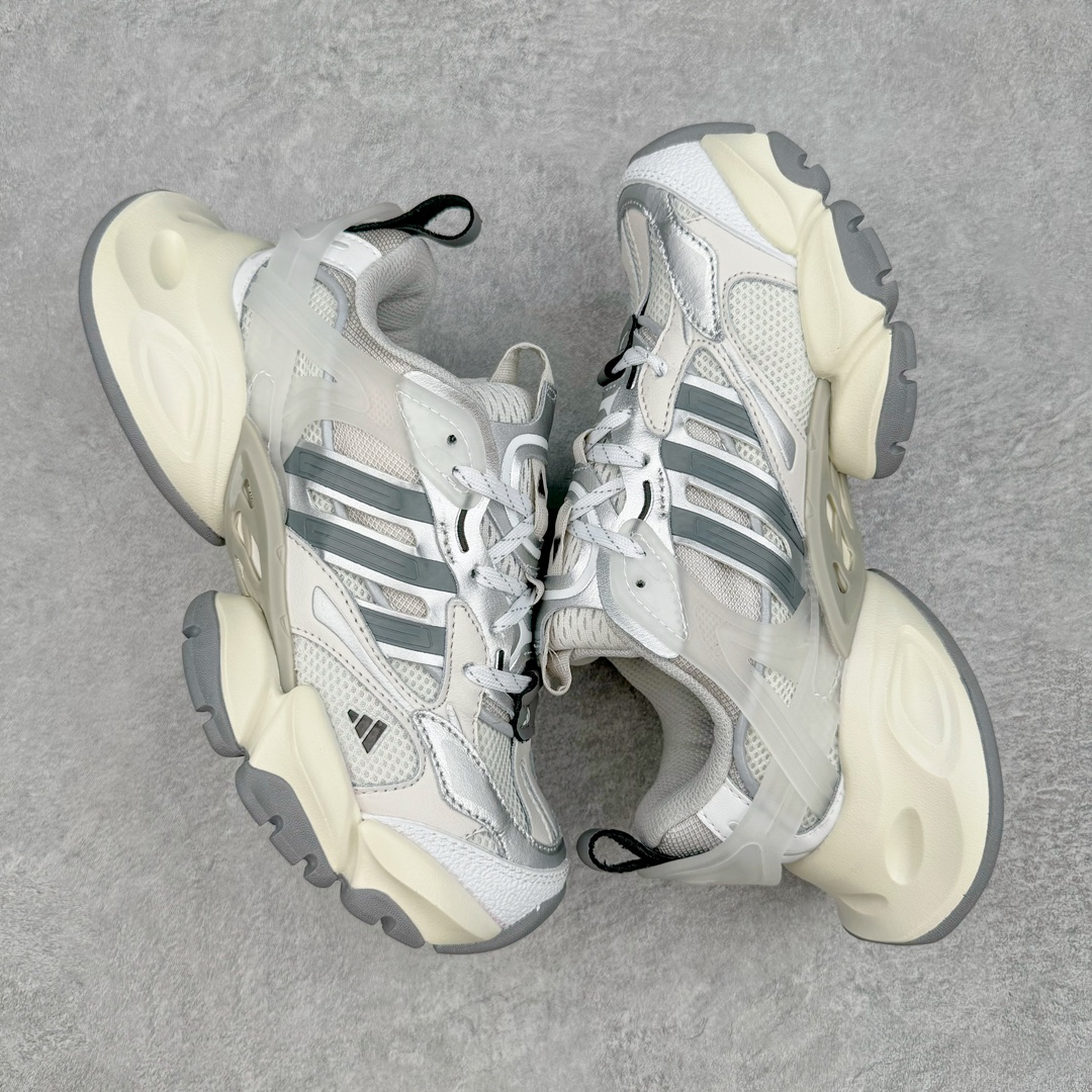 图片[3]-＃HP纯原 AD XLG Runner Deluxe 跑步者豪华版系列低帮厚底增高老爹风复古缓震休闲运动慢跑鞋 JP5761 自从阿迪达斯和巴黎世家合作后，没少出双方联名的平替。结果根据最新情报，阿迪现在已经把手伸到了巴家爆款3XL的身上，新鞋Xlg Runner Deluxe实物曝光，emm，鞋款整体一眼丁真是巴黎世家Track＋3XL大底的缝合怪版本，要不是鞋侧明晃晃的adidas三道杠Logo，估计各位看了都得蒙。这波不能说是完全复制巴黎世家，但也多少有点借鉴的味道了。新鞋基本就是在阿迪经典\\\”Climacool\\\”鞋款的基础上，升级了Boots大底以及加入了\\\”巴味\\\”设计元素…尺码：35 36 36⅔ 37⅓ 38 38⅔ 39⅓ 40 40⅔ 41⅓ 42 42⅔ 43⅓ 44 44⅔ 45 46-选品中心