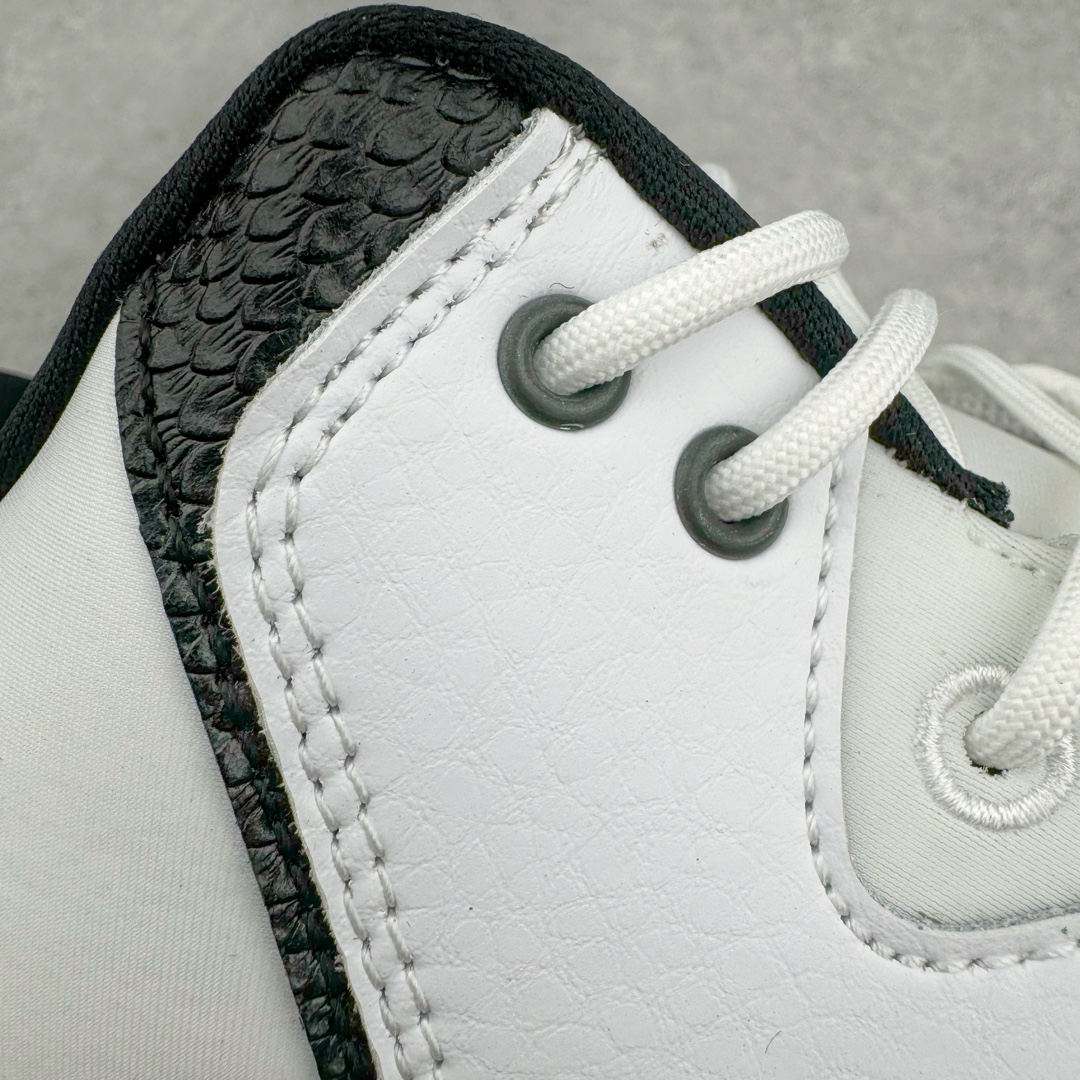 图片[16]-＃PB纯原福利‼️ Air Jordan Courtside AJ23 简版中帮复古休闲运动文化篮球鞋 AR1000-100 市面唯一纯原批次 全套原纸板楦头开发 原厂大底磨具加持立体防滑纹理 原装可视Air Sole气垫 原汁原味最完美的版型 唯一正确鞋头趴度弧度高度鞋身腰线 作为AJ3到AJ4之间的过渡产品 之所以被称为AJ3的简版 它们的造型非常的相似但是也有一些差异 鞋面采用耐磨的牛剖层和人造革鞋面搭配 后跟可以明显看见Air Max气垫 出色的包裹效果让鞋子脚感非常舒适 也让脚掌以及脚面更加的贴合鞋子 在双脚落地产生冲击力的同时 可视气垫可以有效减缓力道 提高鞋子整体的稳定性 既能起到减震的作用 又能保证双足舒适的脚感 另外灵敏的Phylon中底以及鞋帮的设计 锁住双足 也为前掌提供了有效的包裹 内衬部分采用了透气的织物材料 为脚部的舒适脚感提供了充足的条件 最后就是大底部分 大底采用的是橡胶材质 无论是日常压马路还是简单的运动 都是可以驾驭 鞋底水波纹以及其他不规则图案 也保障了鞋子充足的防滑性以及耐磨性 尺码：36 36.5 37.5 38 38.5 39 40 40.5 41 42 42.5 43 44 45 46 47.5-选品中心