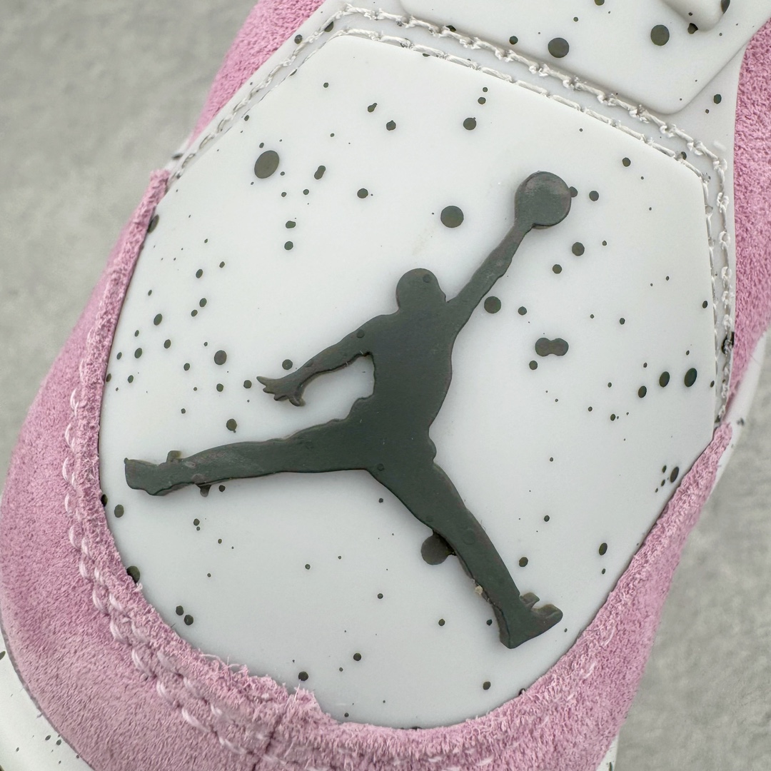 图片[13]-＃K版纯原 Air Jordan AJ4 WMNS \\\”Orchid\\\”猛男粉 AQ9129-501 全新升级改良 原鞋原楦原纸板同源开发 完美呈现乔4的版型 内侧正确双色网格 还原细节 原厂皮料 正确气垫颜色 正确网格工艺 正确拉帮工艺 全鞋原装材料制作 原档案原模具打造 支持全方位与正品对比 尺码：40 40.5 41 42 42.5 43 44 44.5 45 46 47.5-选品中心