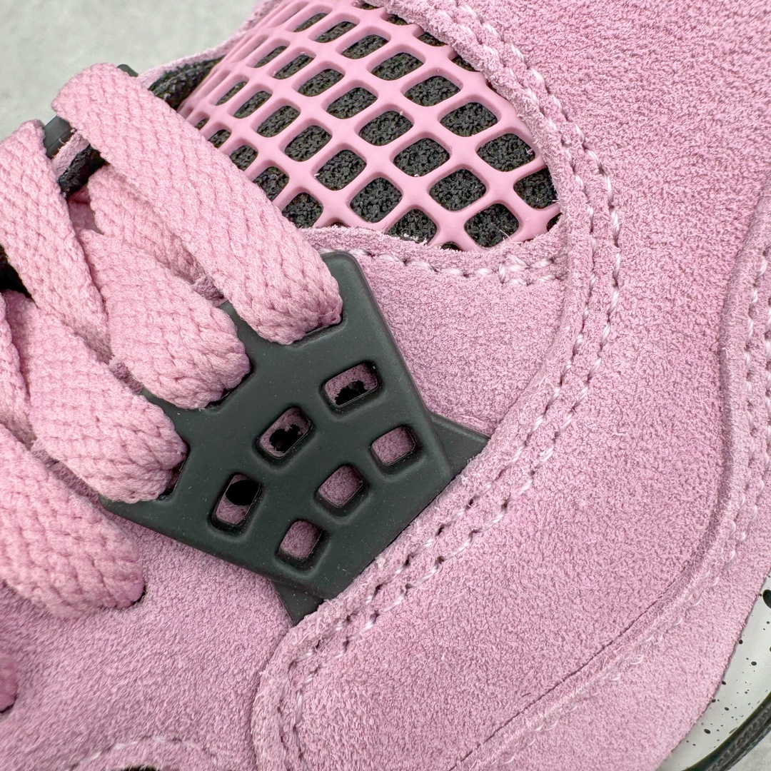 图片[15]-＃K版纯原 Air Jordan AJ4 WMNS \\\”Orchid\\\”猛男粉 AQ9129-501 全新升级改良 原鞋原楦原纸板同源开发 完美呈现乔4的版型 内侧正确双色网格 还原细节 原厂皮料 正确气垫颜色 正确网格工艺 正确拉帮工艺 全鞋原装材料制作 原档案原模具打造 支持全方位与正品对比 尺码：40 40.5 41 42 42.5 43 44 44.5 45 46 47.5-选品中心